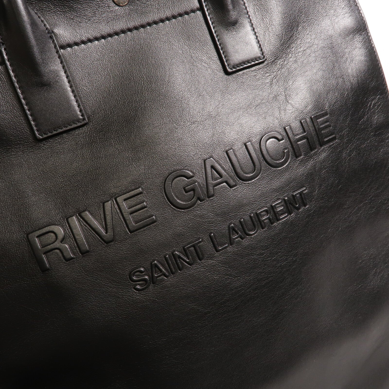 YVES SAINT LAURENT 牛皮皮革North South Rive Gauche Tote手挽袋