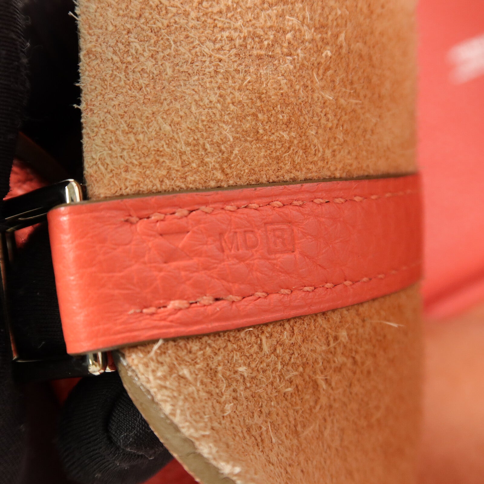 HERMES Taurillion Clemence皮革Picotin PM手挽袋Rose Texas