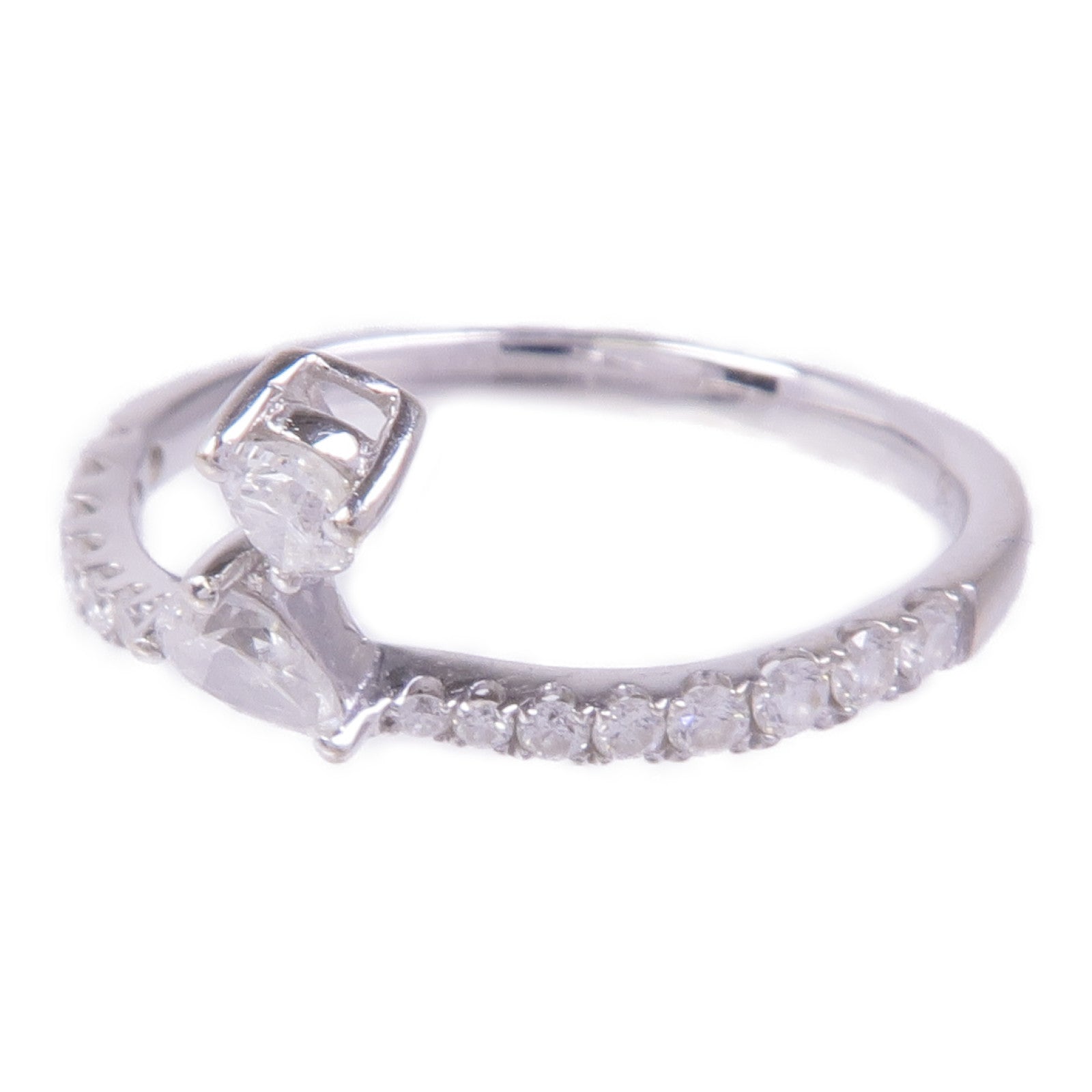 JEWELRY 18K白金Diamond Ring鑽石戒指US#6