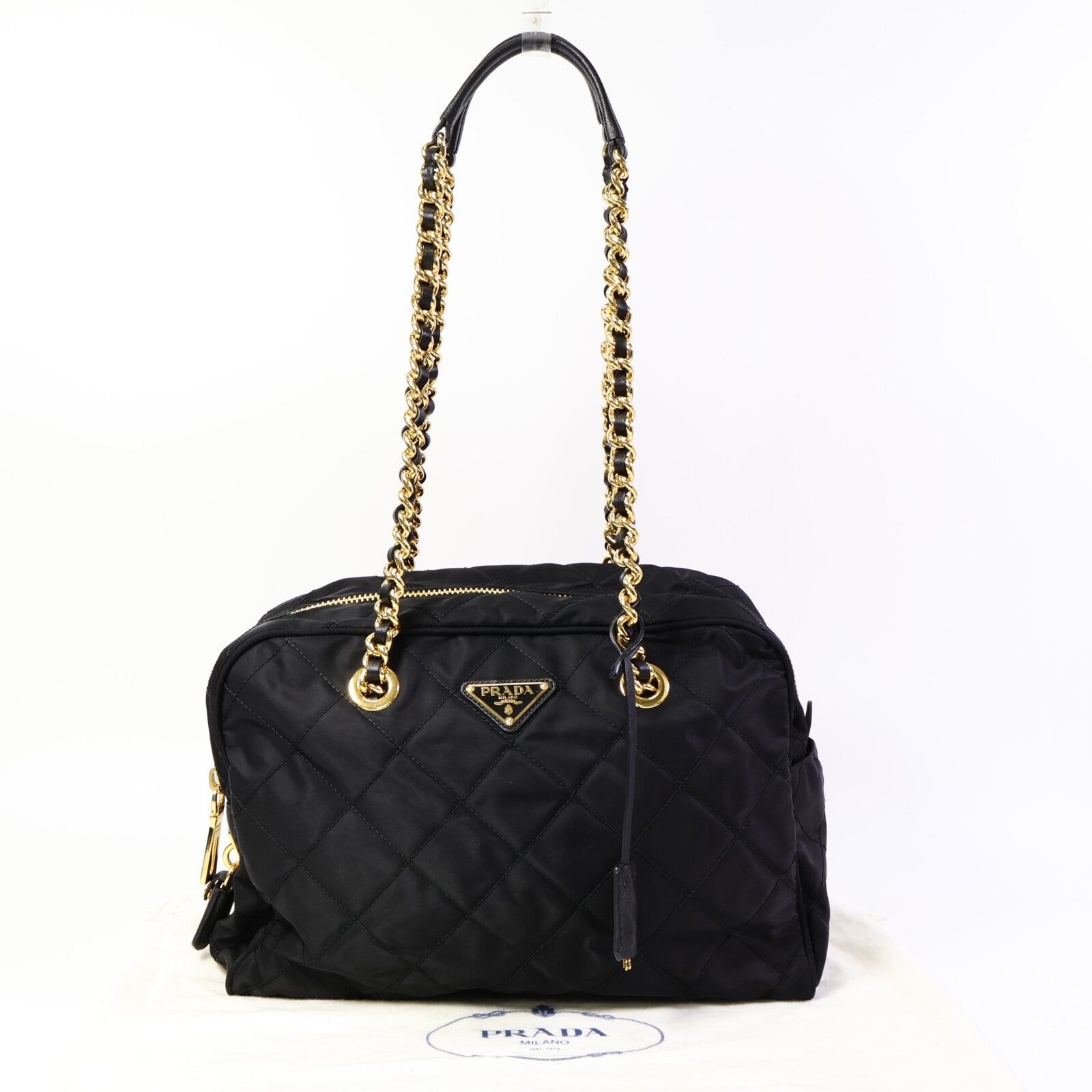 PRADA 尼龍Tessuto Impuntu肩背袋