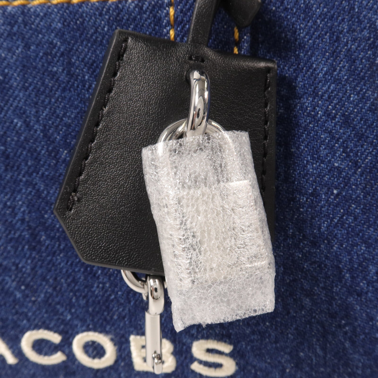 MARC JACOBS 牛仔布Logo Shoulder Bag肩背袋