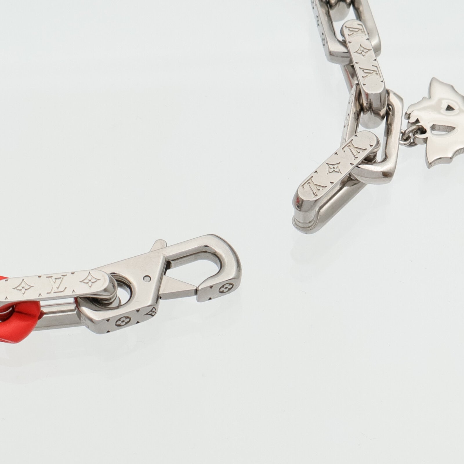 LOUIS VUITTON PVC/金屬Chain Necklace項鍊