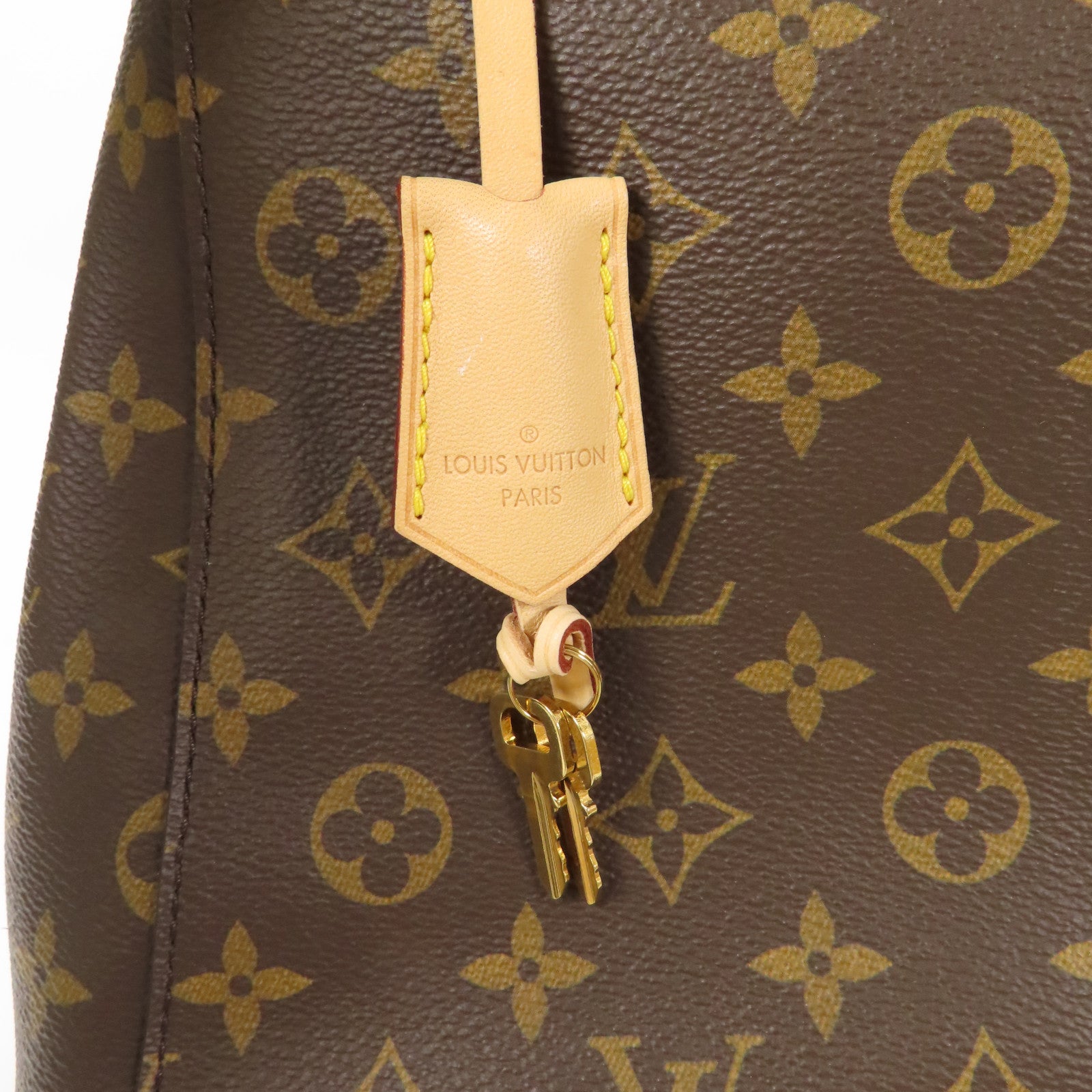 LOUIS VUITTON Monogram Montaigne MM金扣手挽肩背兩用袋