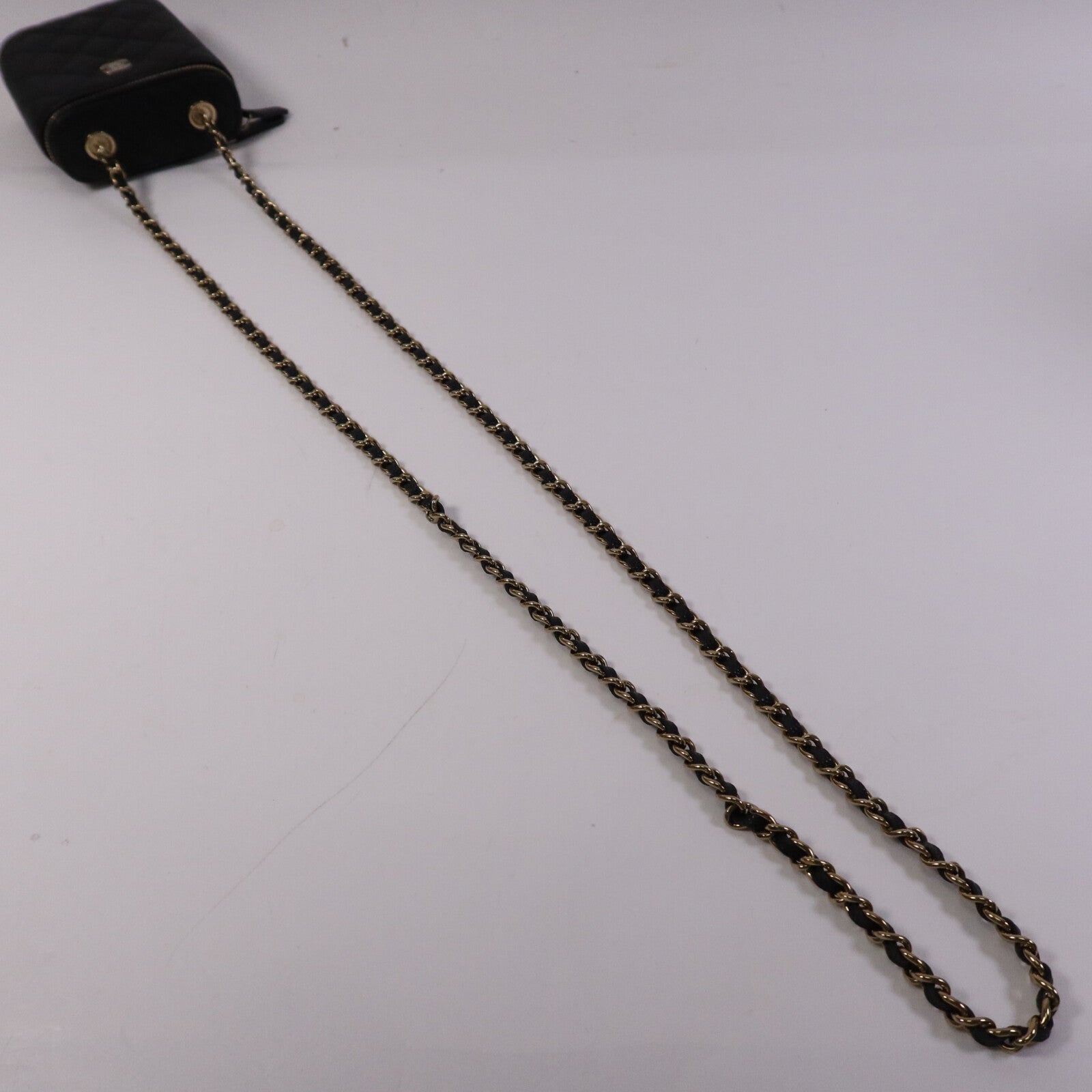 CHANEL 【激減優惠】牛皮皮革Chain Shoulder Bag金扣鏈帶肩背袋