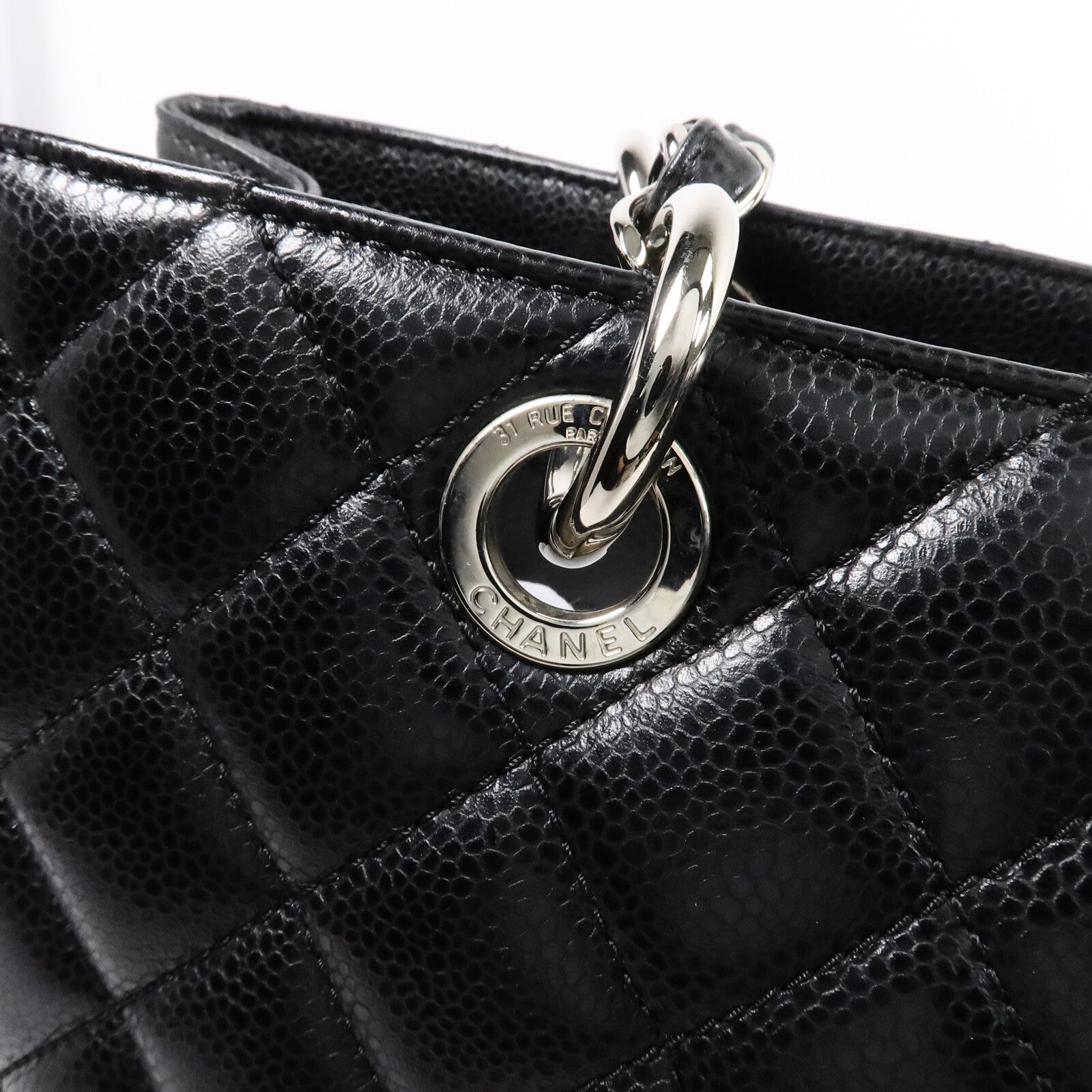 CHANEL GST Grand Shopping Tote Bag鏈帶肩背袋