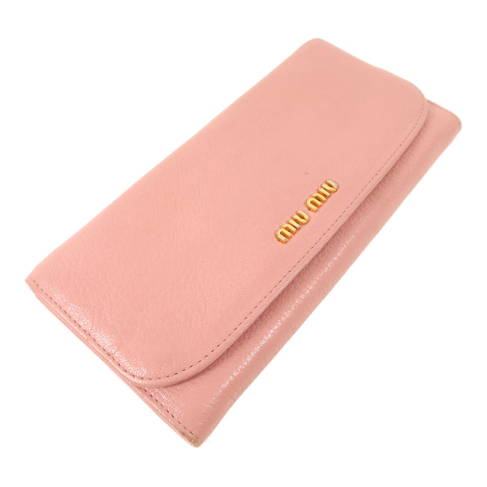 Miu Miu 牛皮皮革Long Wallet長錢包