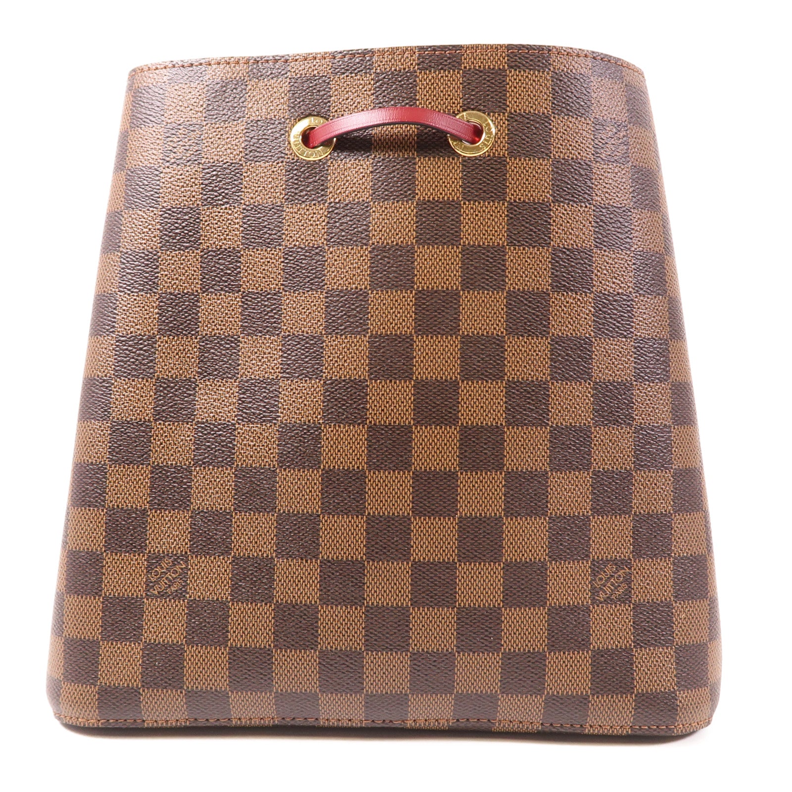 LOUIS VUITTON Damier NeoNoe MM金扣肩背袋
