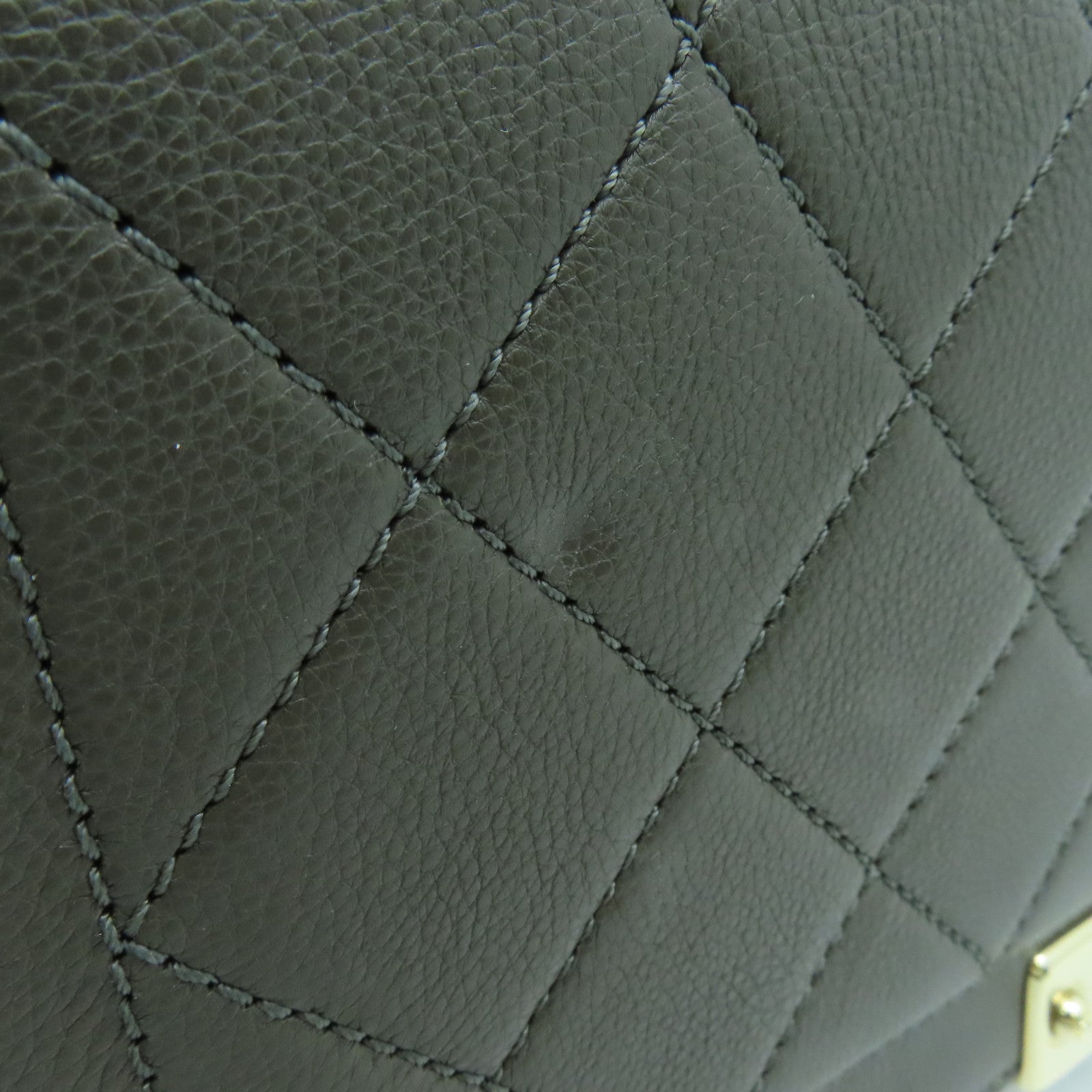 CHANEL 【激減優惠】牛皮皮革2way Shoulder Bag金扣手挽肩背兩用袋