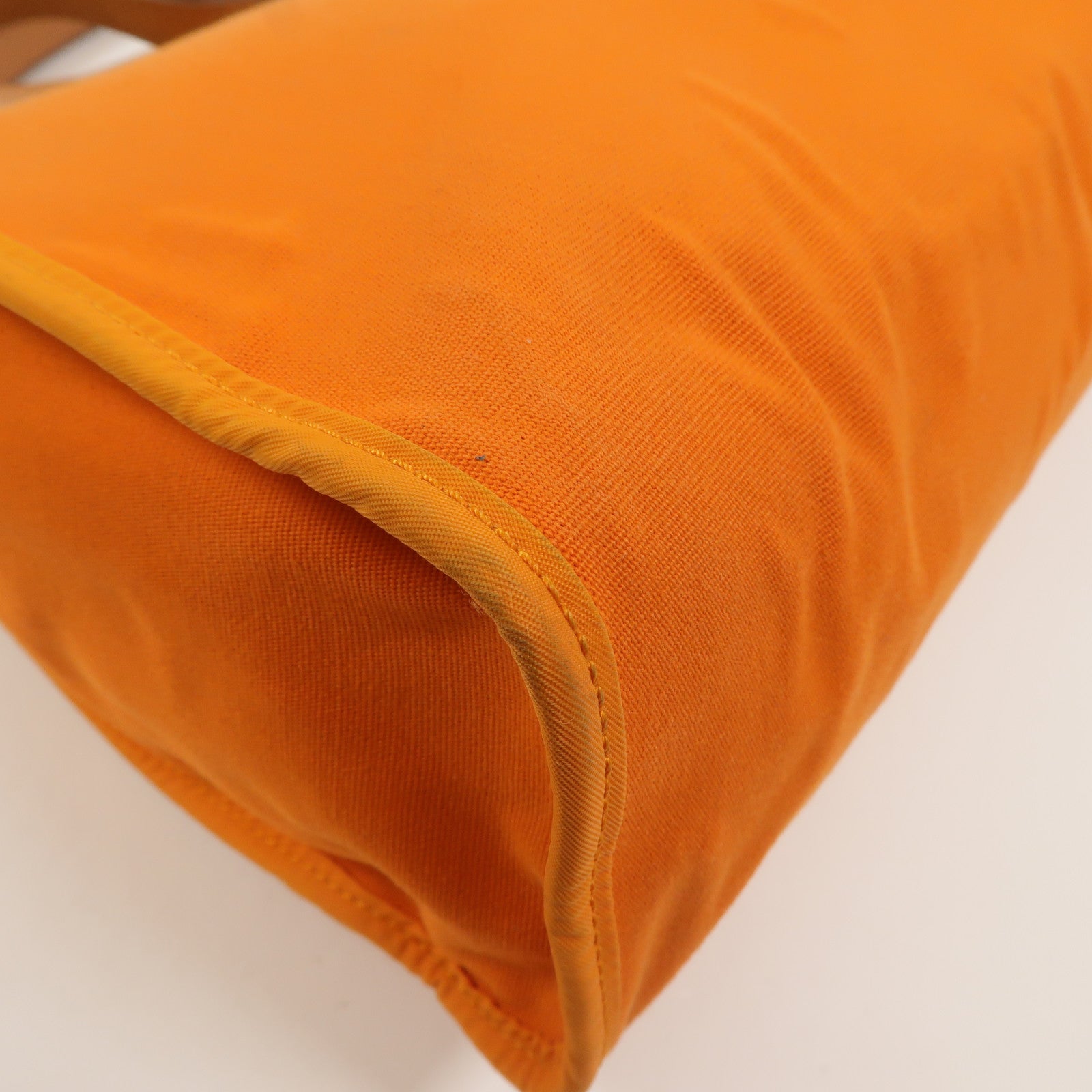 HERMES 帆布Herbag PM手挽肩背兩用袋Orange H