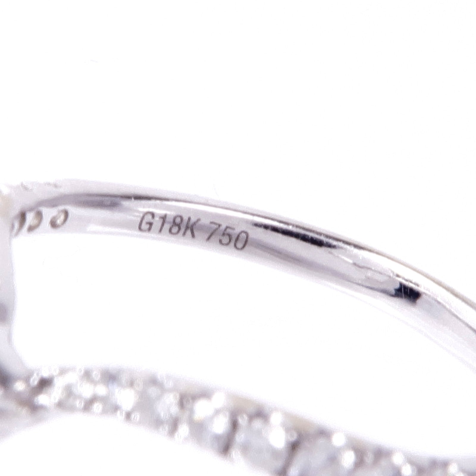 JEWELRY 18K白金Diamond Ring鑽石戒指US#6