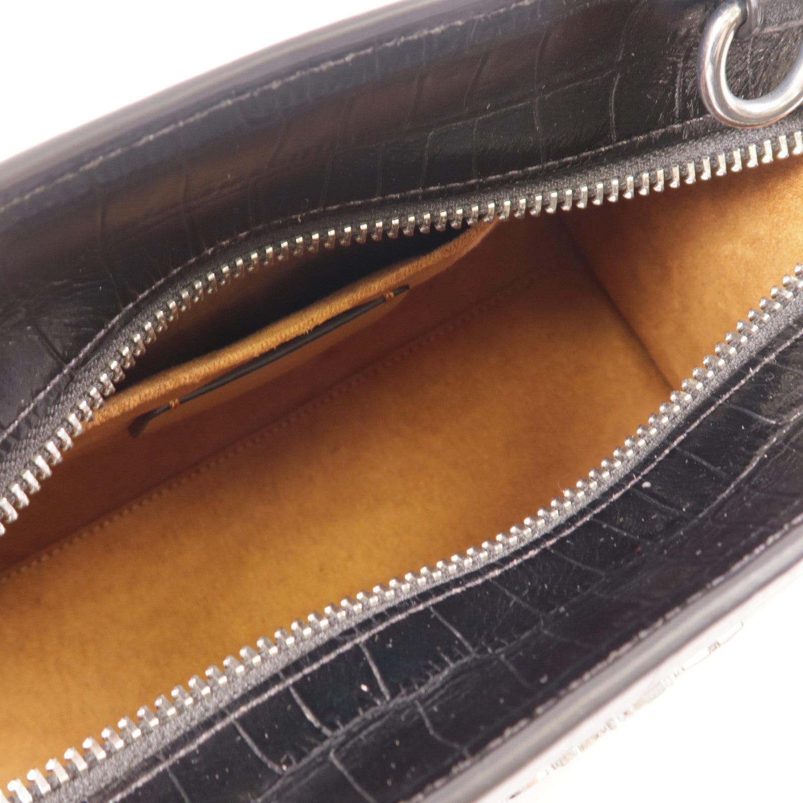COACH 皮革Tote Bag銀扣手挽袋