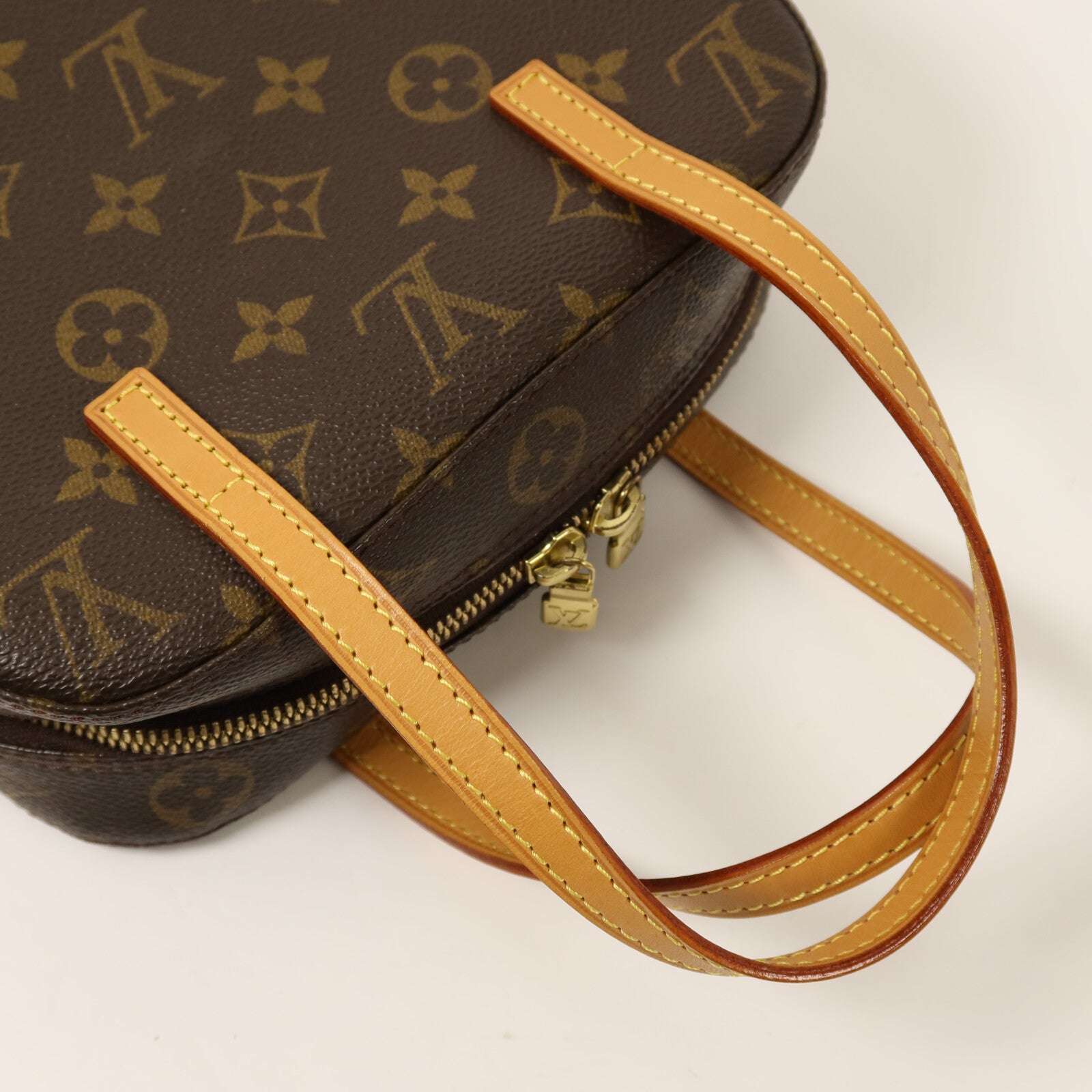 LOUIS VUITTON Monogram Spontini金扣手挽袋