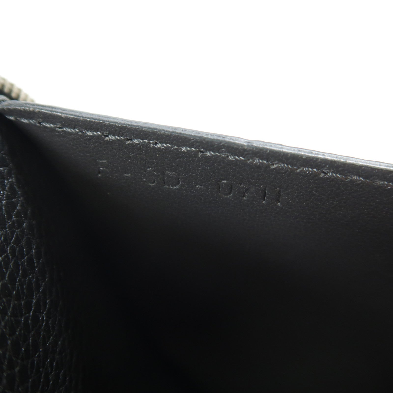 CELINE 牛皮皮革Long Wallet銀扣長錢包