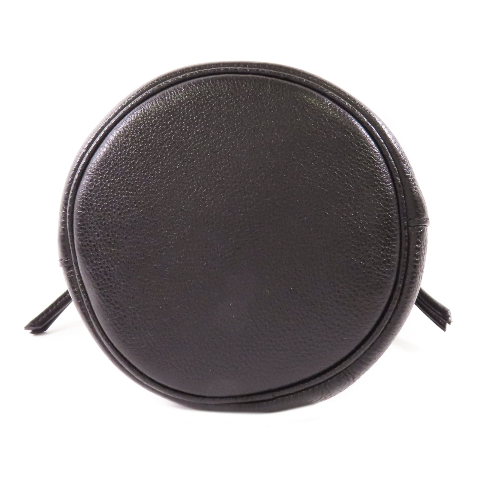 COACH 牛皮皮革Bucket Bag银扣手挽袋