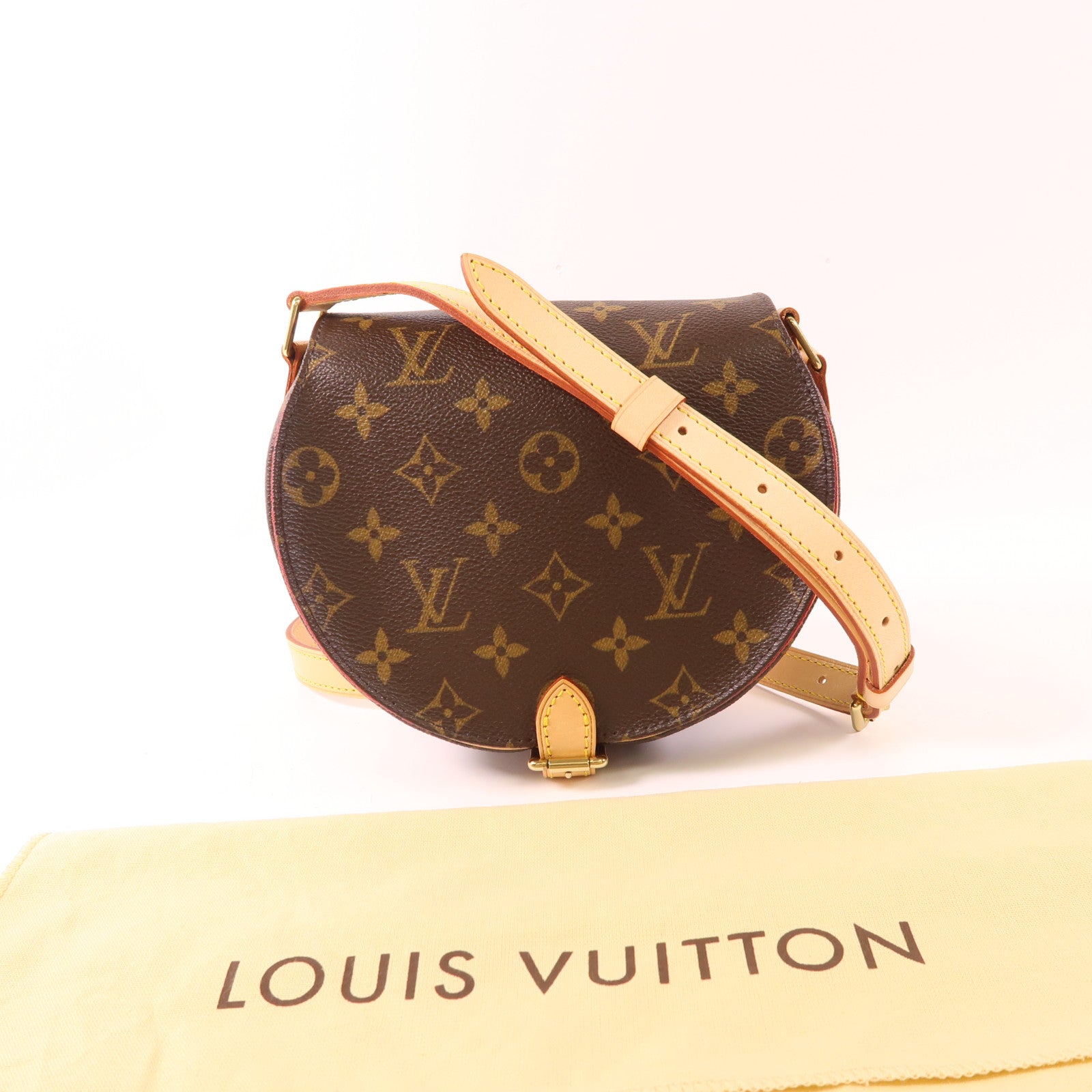 LOUIS VUITTON Monogram Tambourin金扣肩背袋