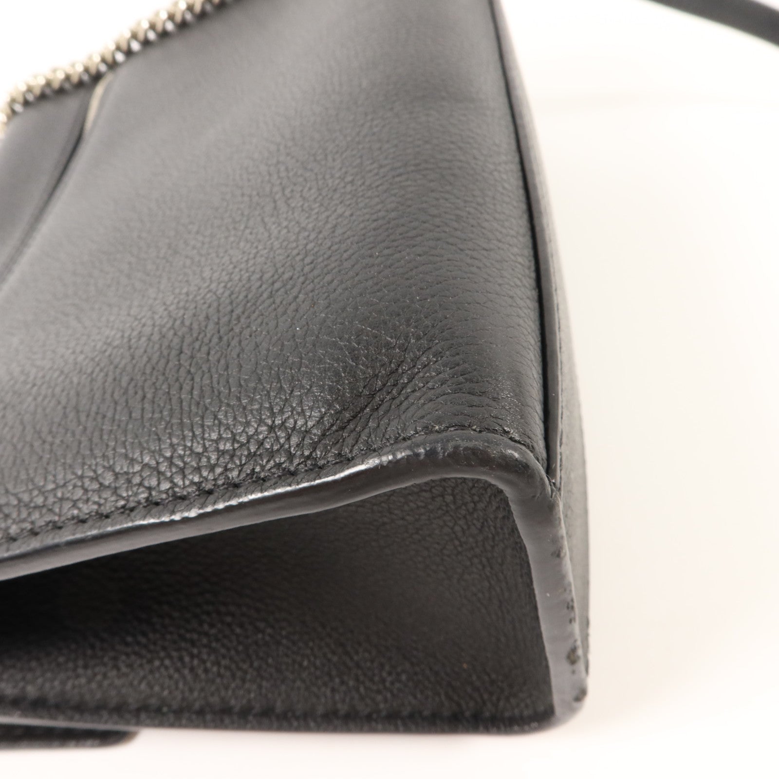 LOUIS VUITTON 牛皮皮革Mylockme銀扣鏈帶肩背袋