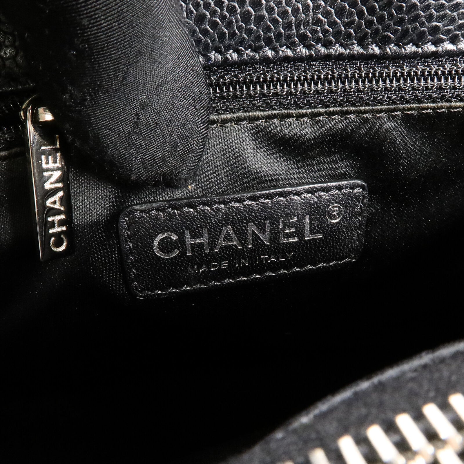CHANEL GST Grand Shopping Tote Bag鏈帶肩背袋