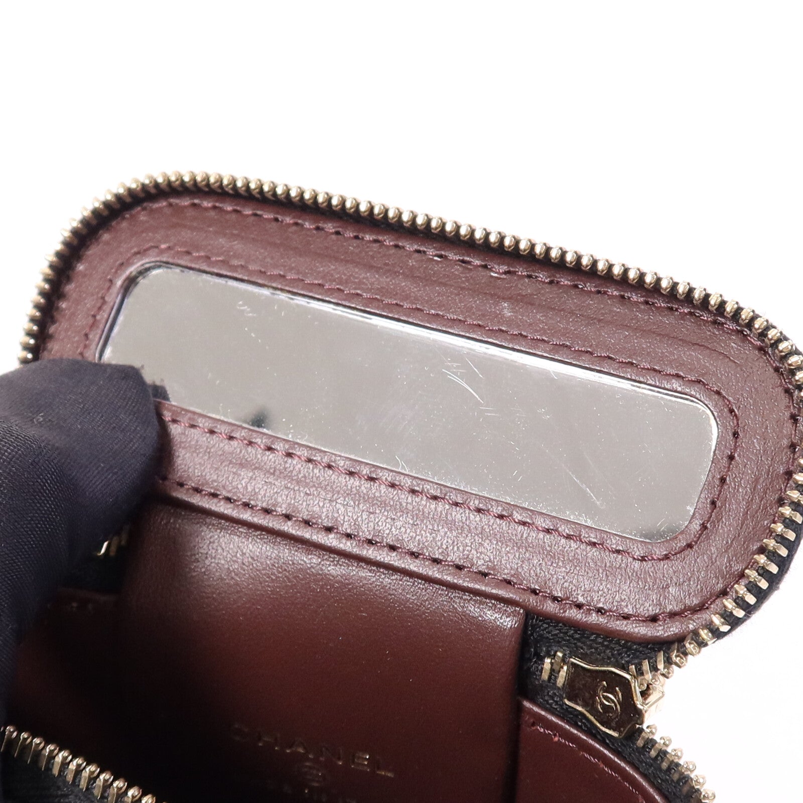 CHANEL 【激減優惠】牛皮皮革Chain Shoulder Bag金扣鏈帶肩背袋