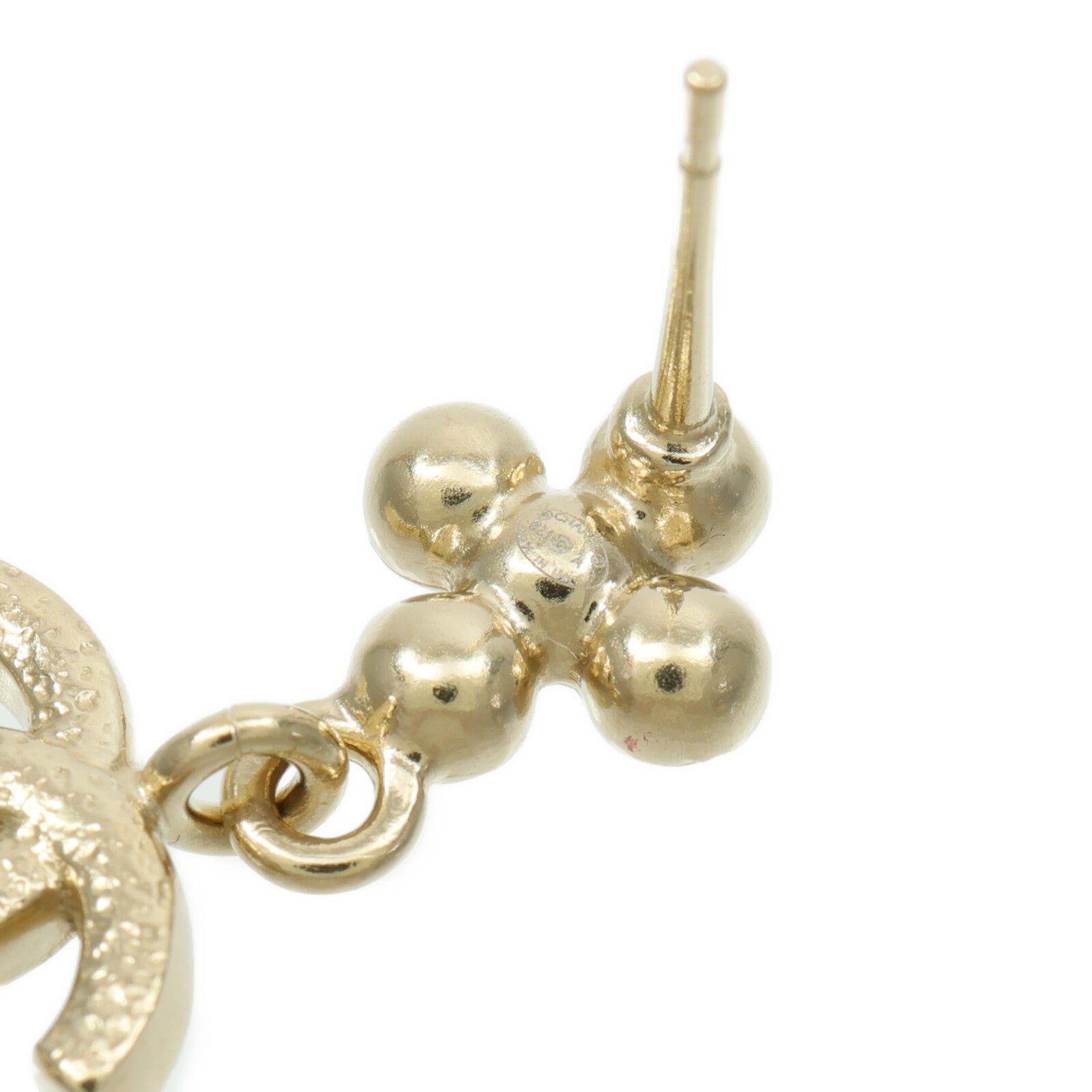 CHANEL 金屬/水鑽Earrings耳環