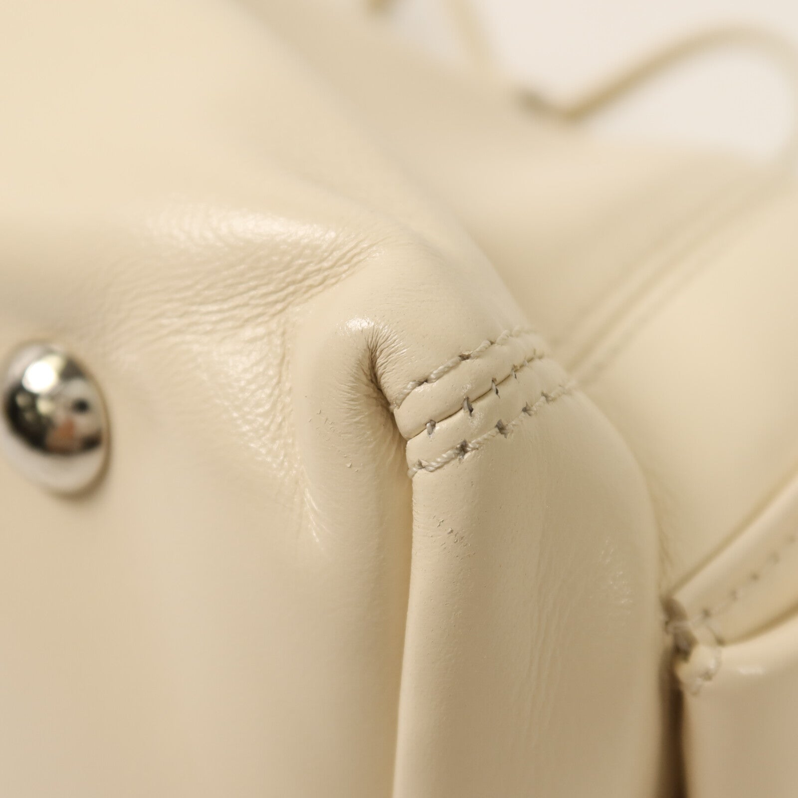 LOUIS VUITTON 羊皮皮革/Monogram CarryAll Cargo Vibe PM銀扣鏈帶手挽肩背兩用袋