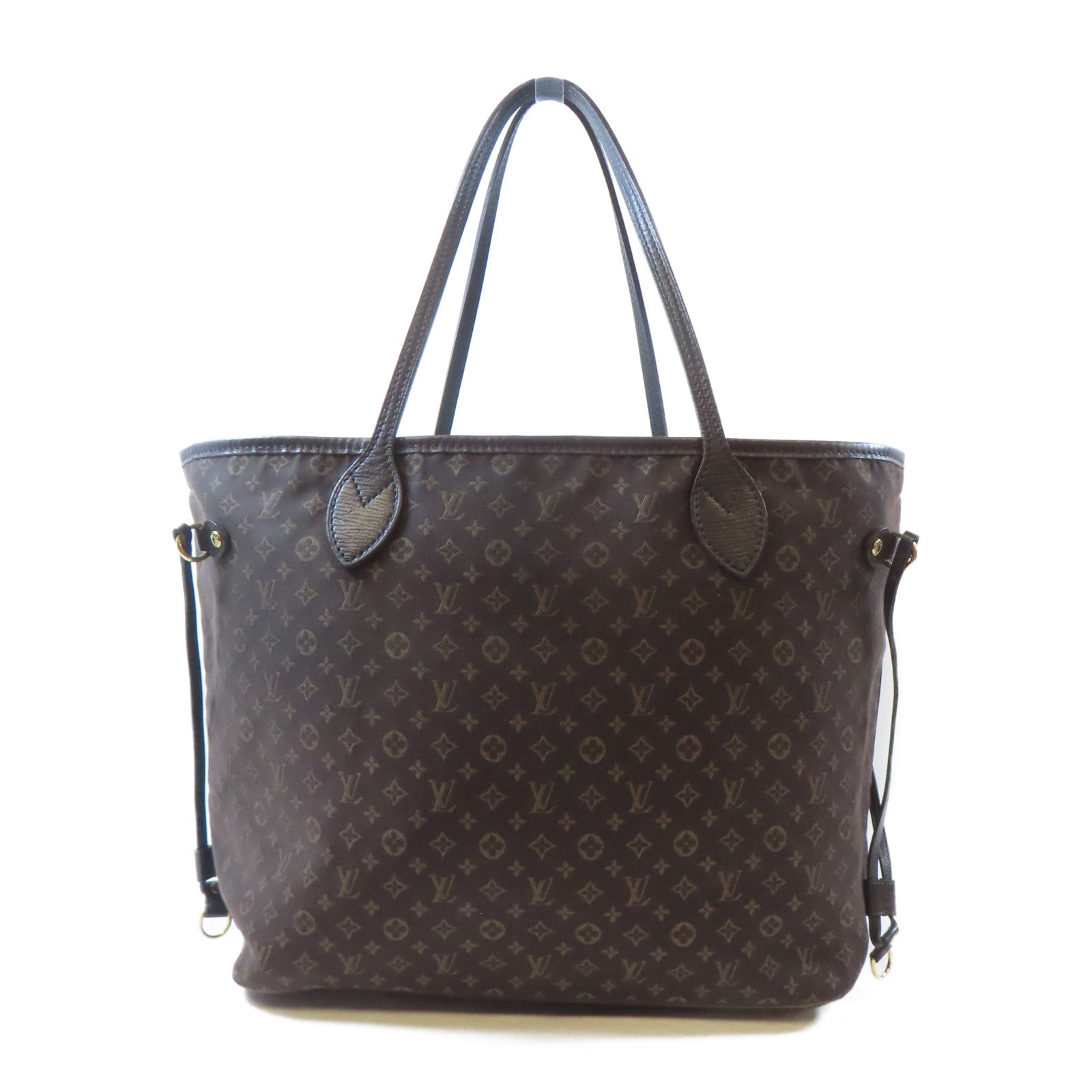 LOUIS VUITTON Monogram Idylle Neverfull MM金扣肩背袋啡色