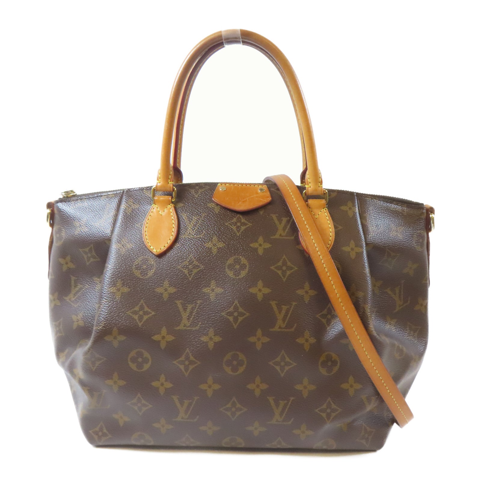 LOUIS VUITTON 【激減優惠】Monogram Turenne PM金扣手挽肩背兩用袋啡色