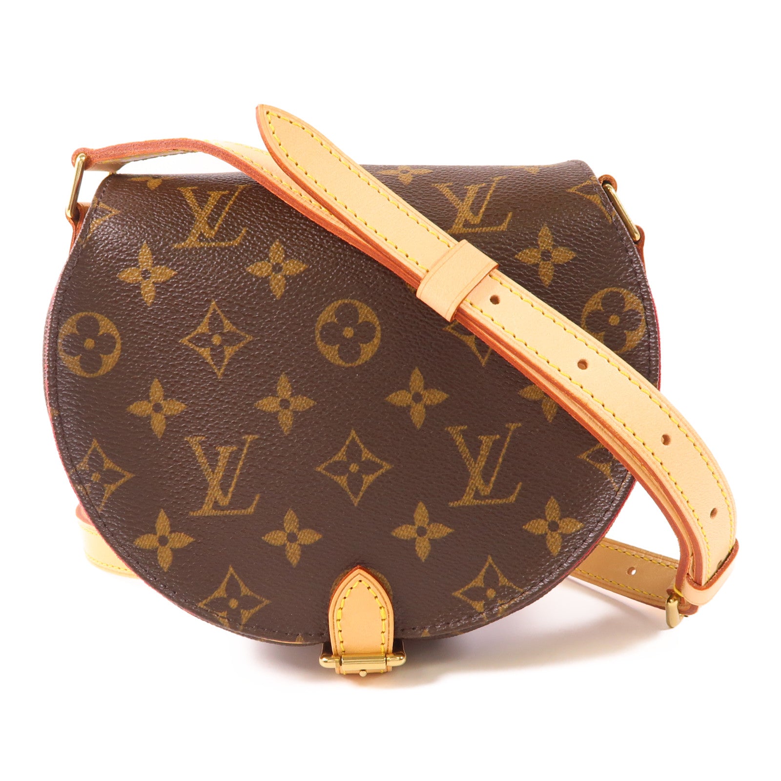 LOUIS VUITTON Monogram Tambourin金扣肩背袋