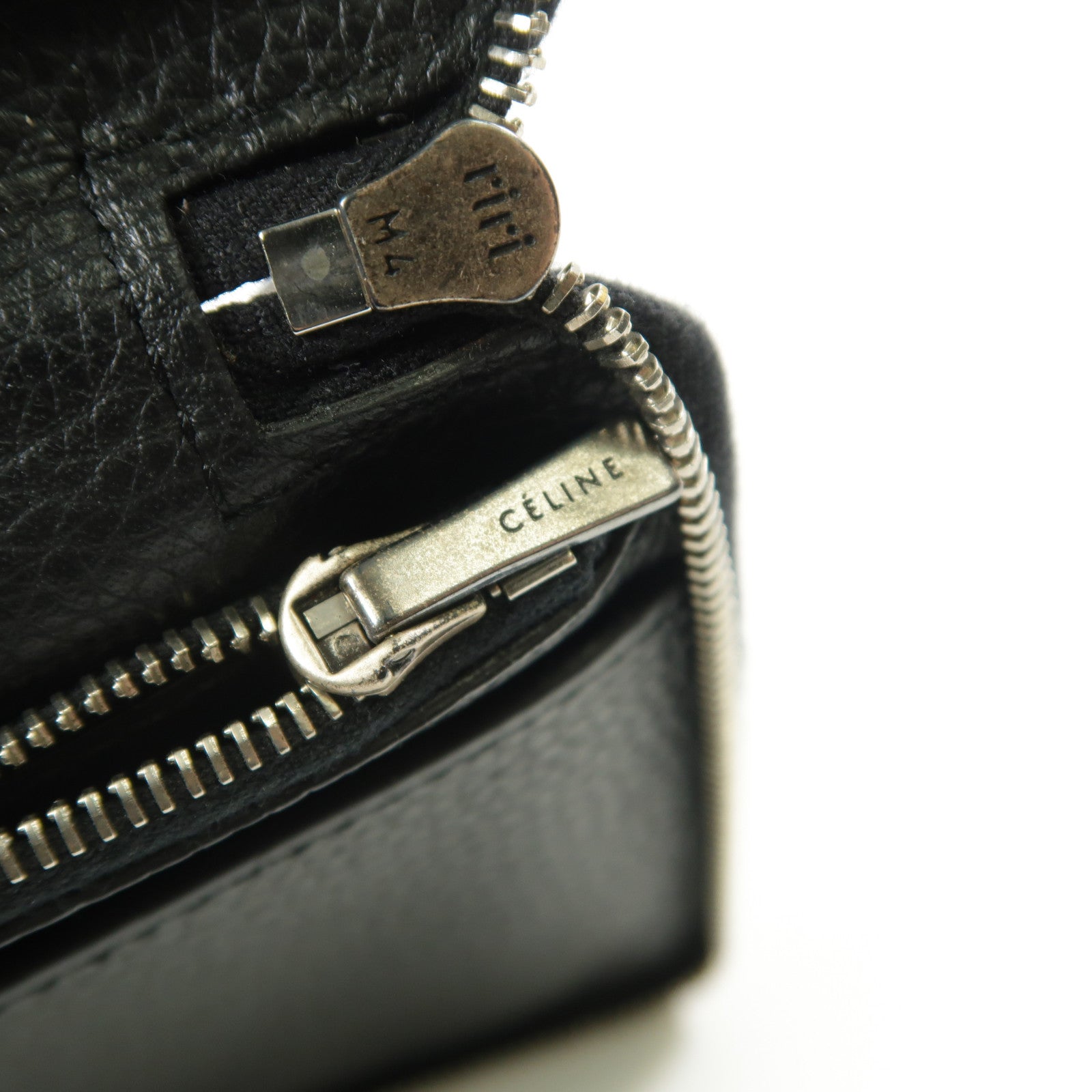 CELINE 【激減優惠】牛皮皮革Long Wallet銀扣長錢包