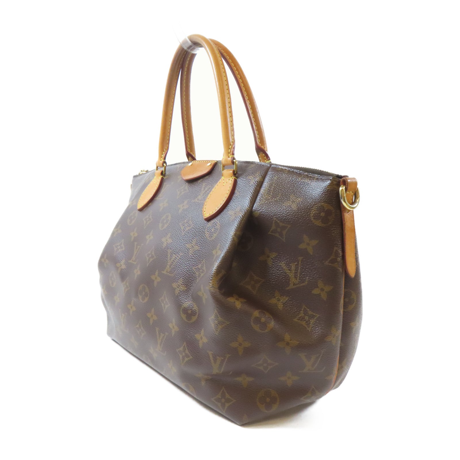 LOUIS VUITTON 【激減優惠】Monogram Turenne PM金扣手挽肩背兩用袋啡色