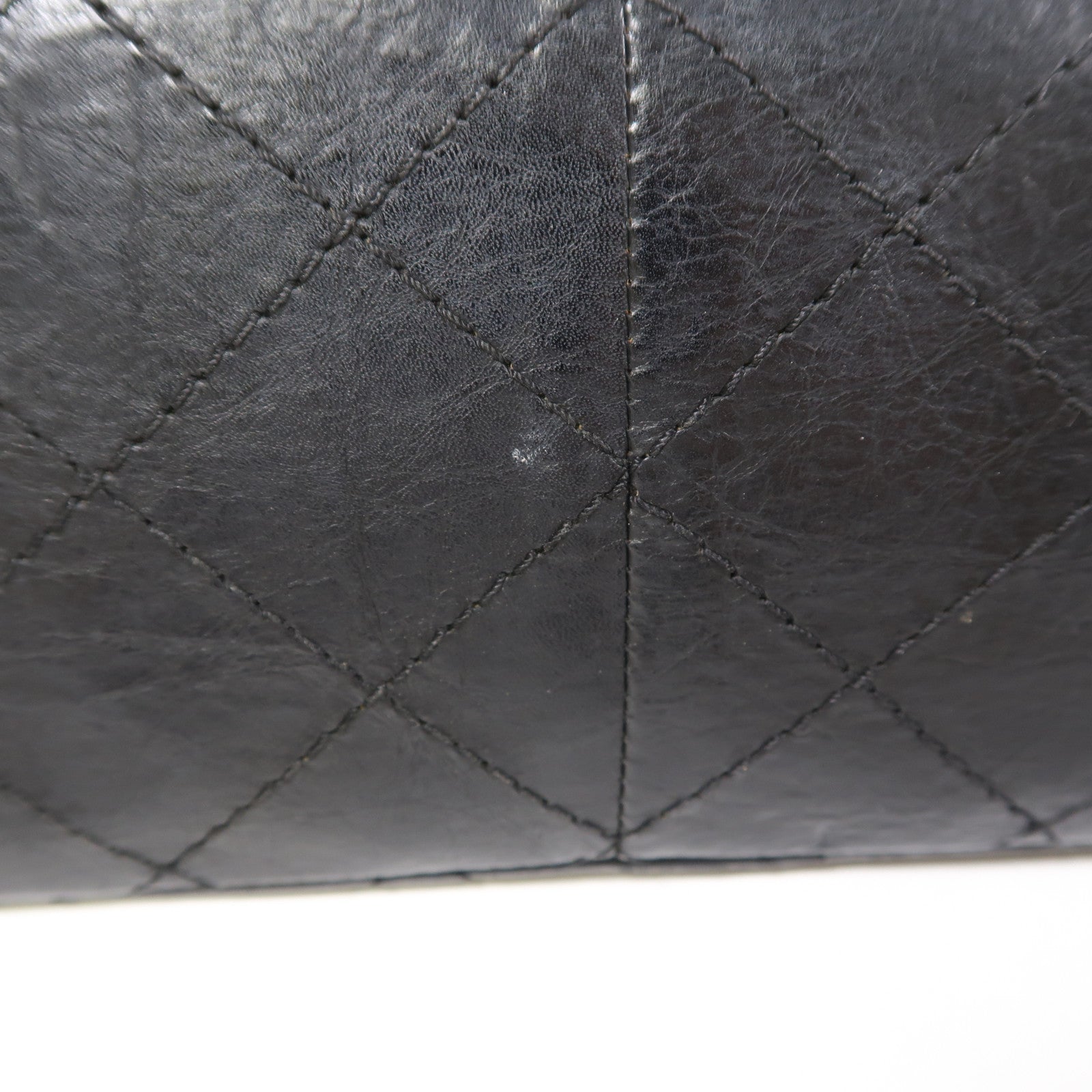 CHANEL 牛皮皮革2.55金扣鏈帶肩背袋