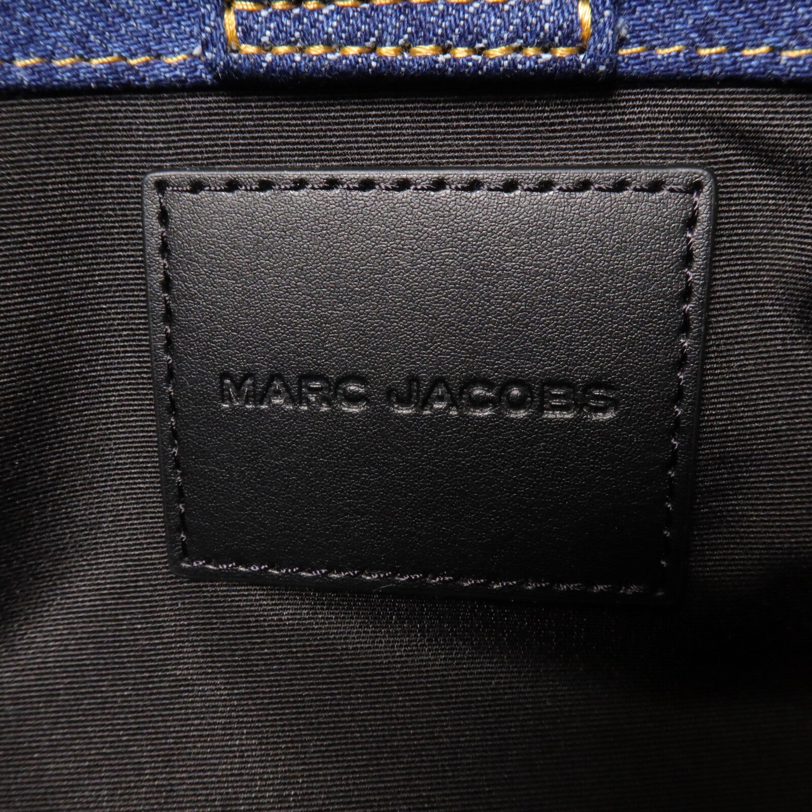MARC JACOBS 牛仔布Logo Shoulder Bag肩背袋
