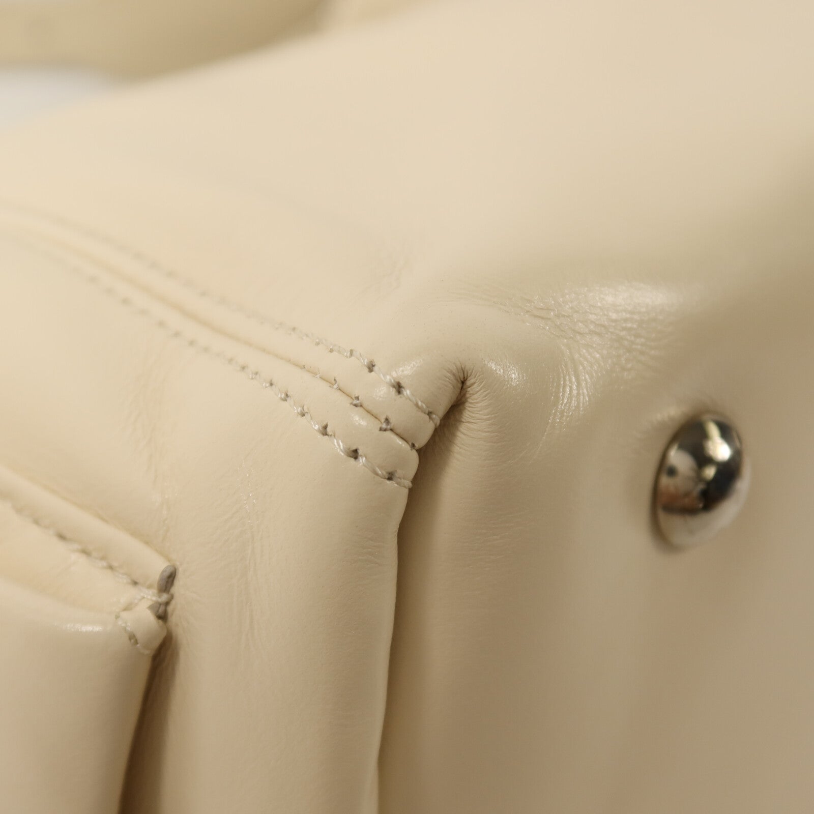 LOUIS VUITTON 羊皮皮革/Monogram CarryAll Cargo Vibe PM銀扣鏈帶手挽肩背兩用袋