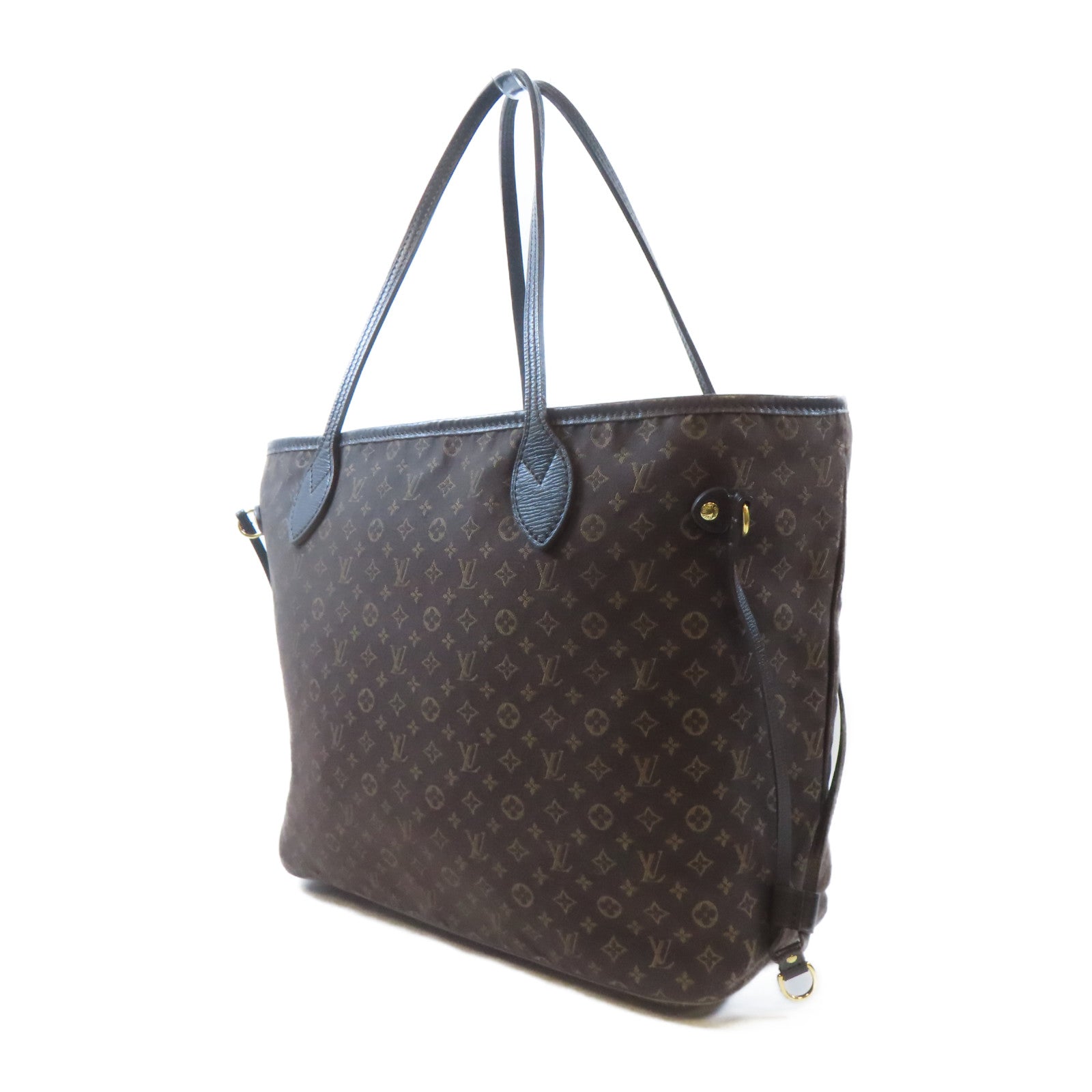 LOUIS VUITTON Monogram Idylle Neverfull MM金扣肩背袋啡色