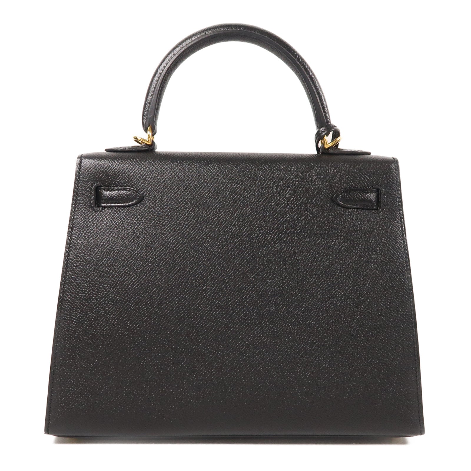 HERMES Epsom皮革Kelly 25金扣手挽肩背兩用袋