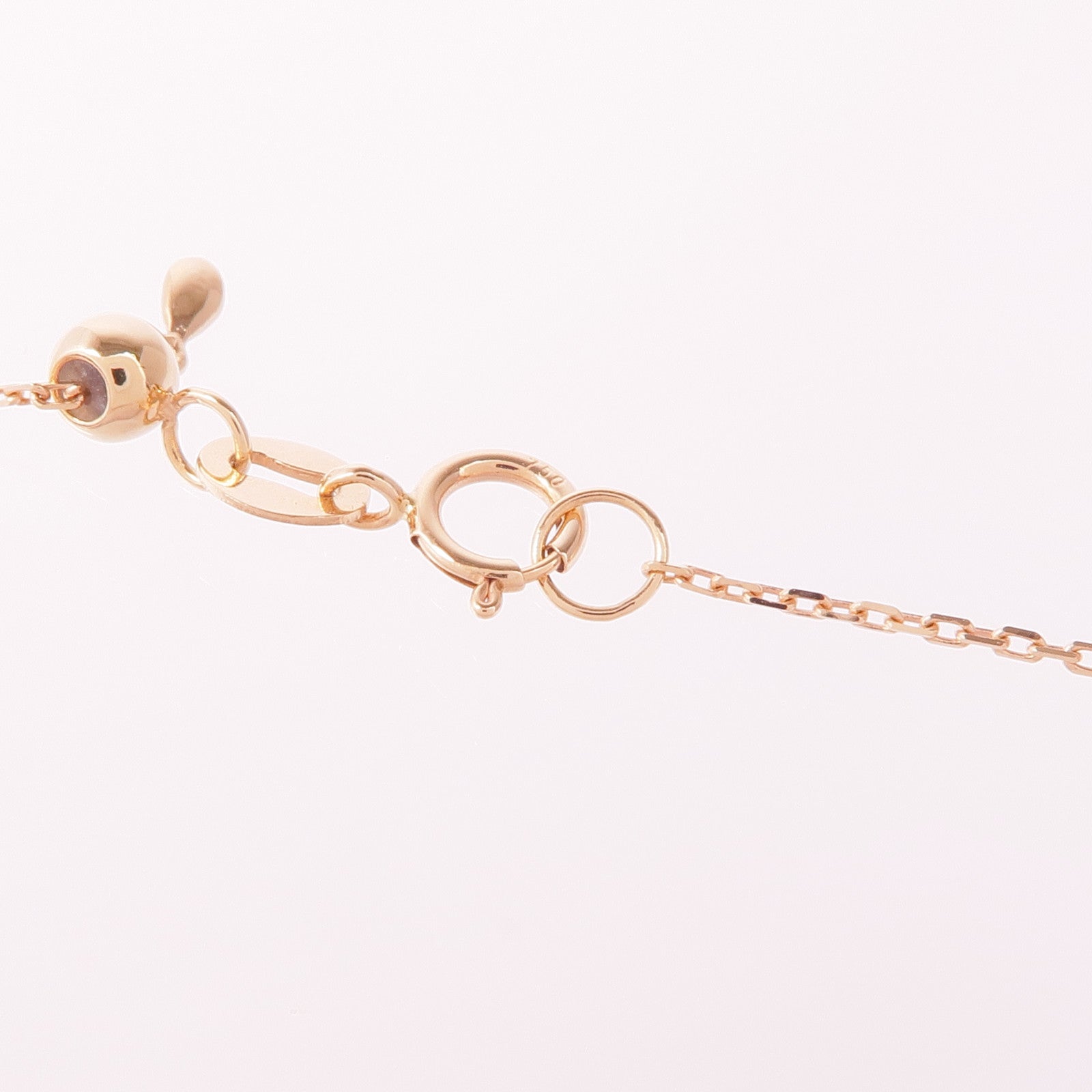 JEWELRY 【激減優惠】18K玫瑰金Diamond Sapphire Necklace鑽石/藍寶石項鍊