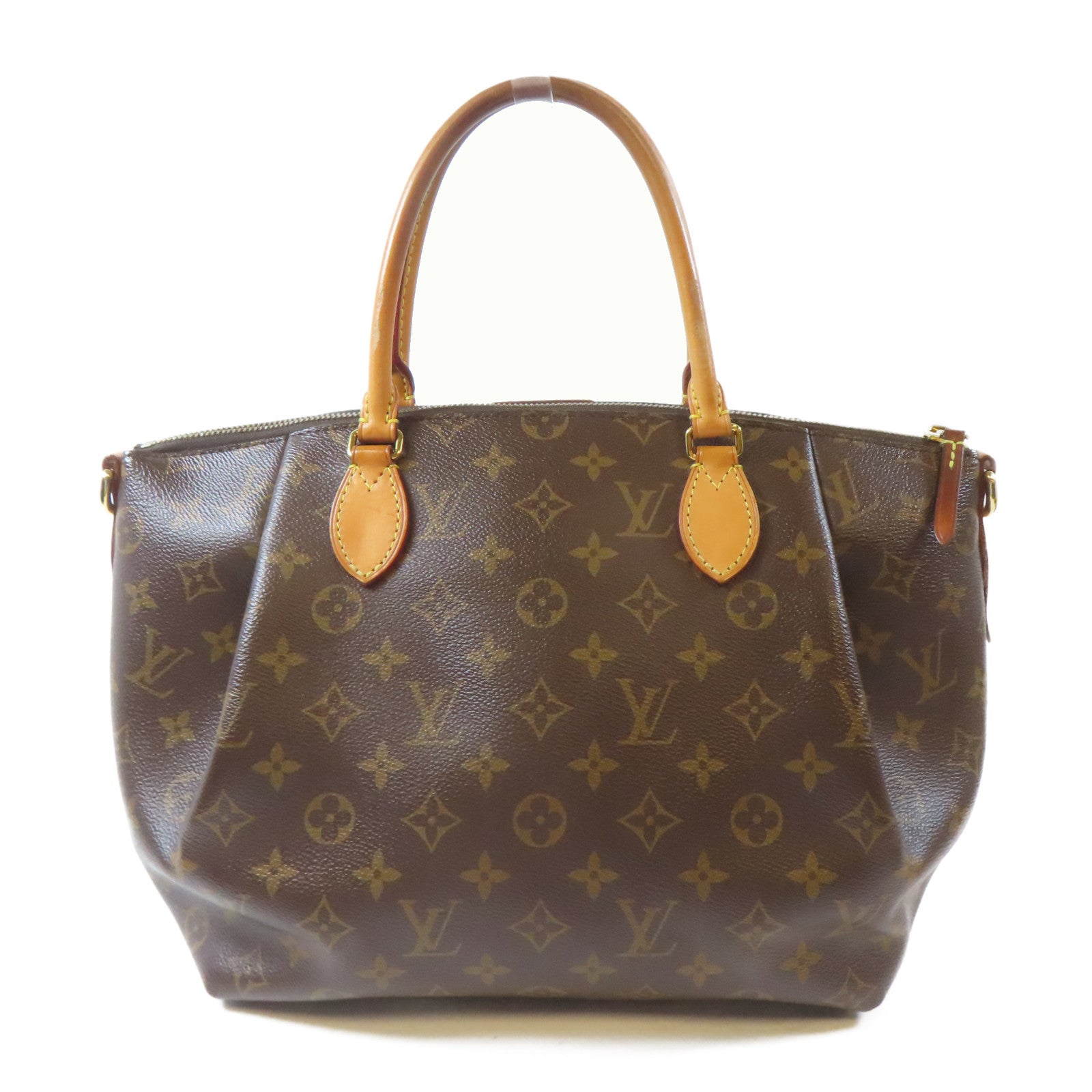 LOUIS VUITTON 【激減優惠】Monogram Turenne PM金扣手挽肩背兩用袋啡色