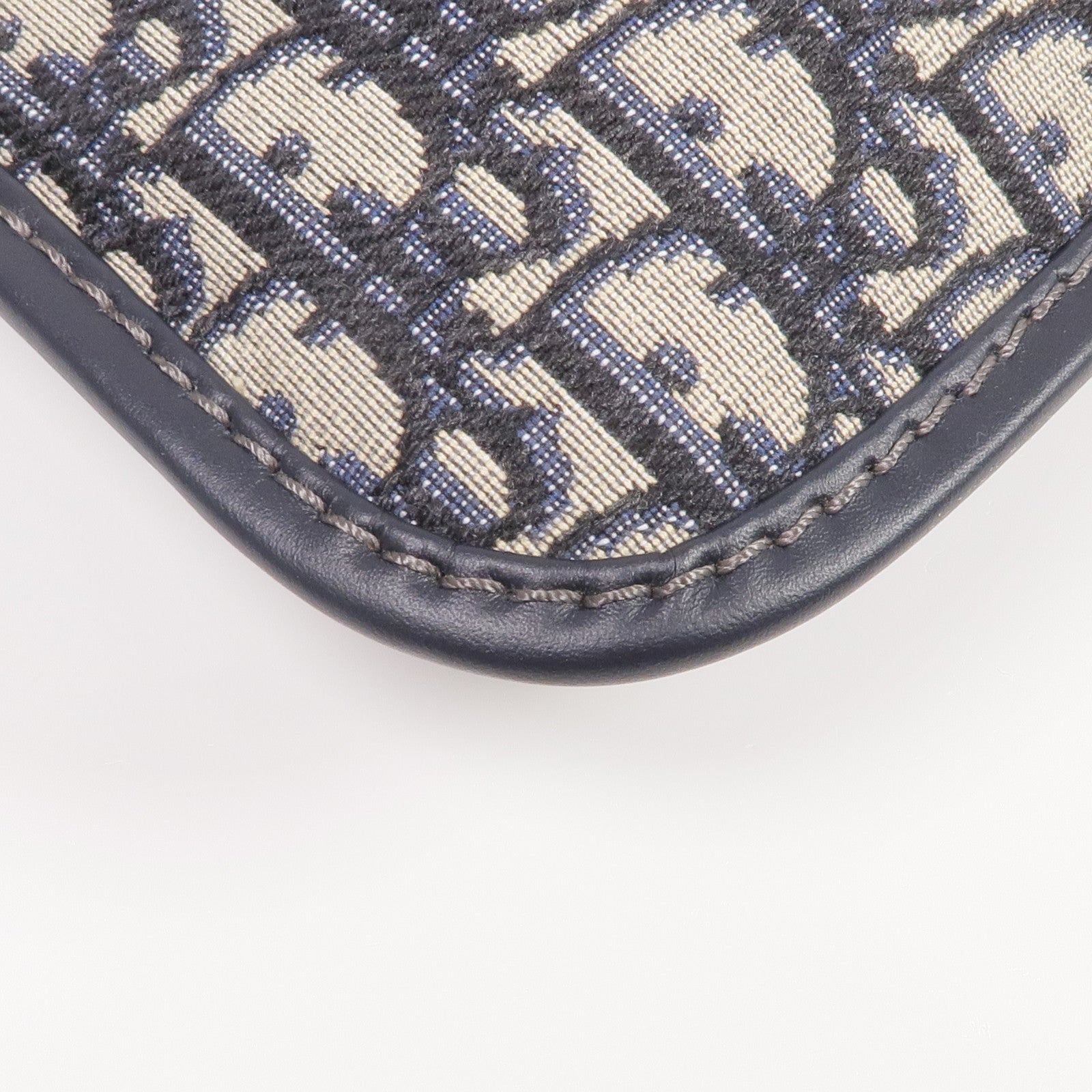 Dior 帆布Oblique Clutch Bag金扣手拿包