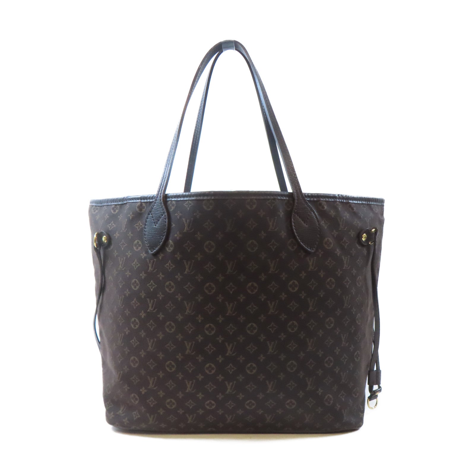 LOUIS VUITTON Monogram Idylle Neverfull MM金扣肩背袋啡色