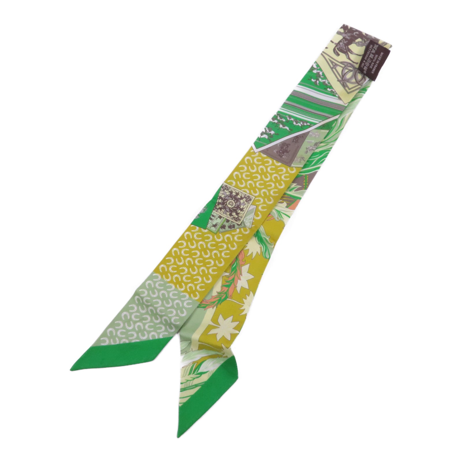 HERMES 絲質Twilly絲巾