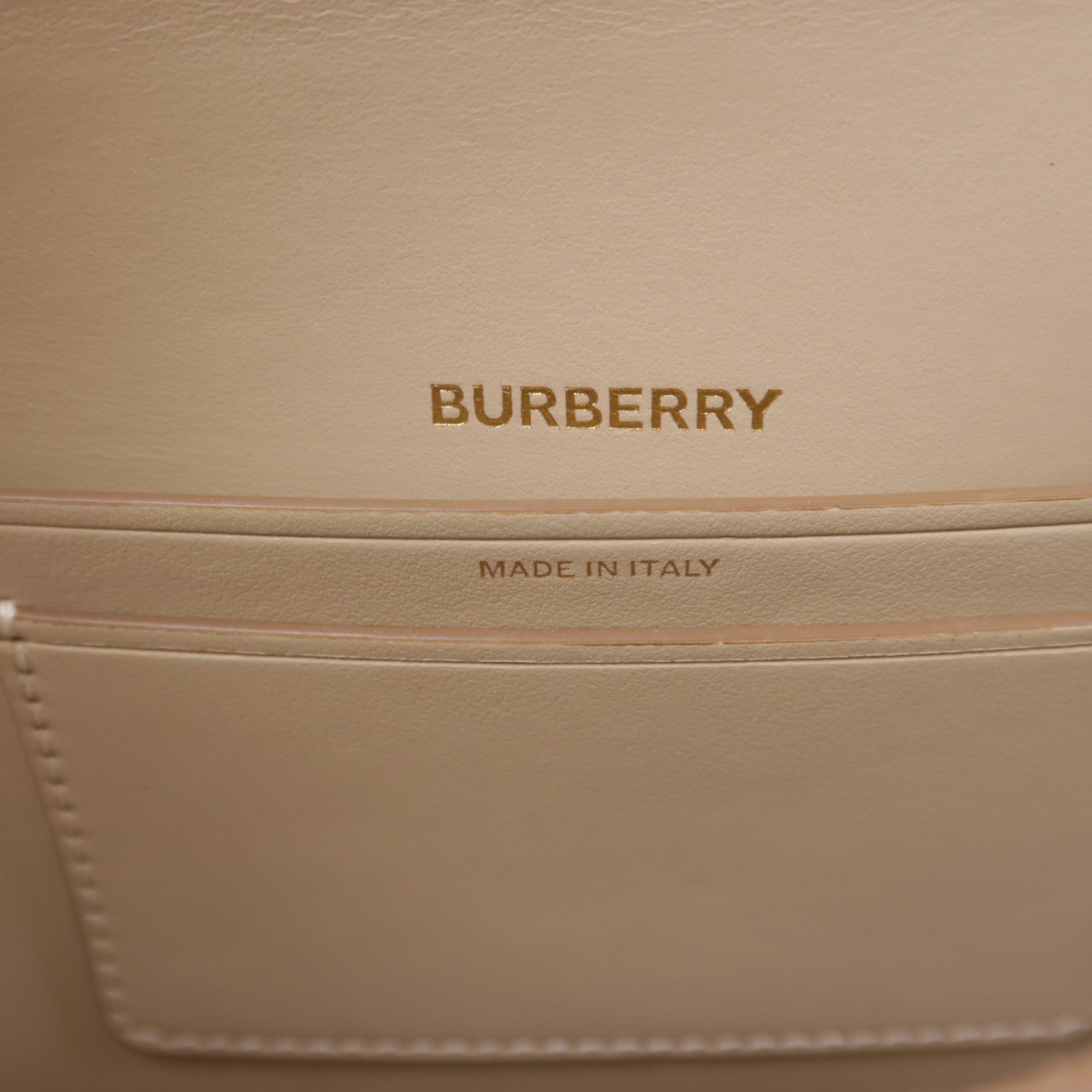 BURBERRY 帆布/皮革Olympia金扣肩背袋