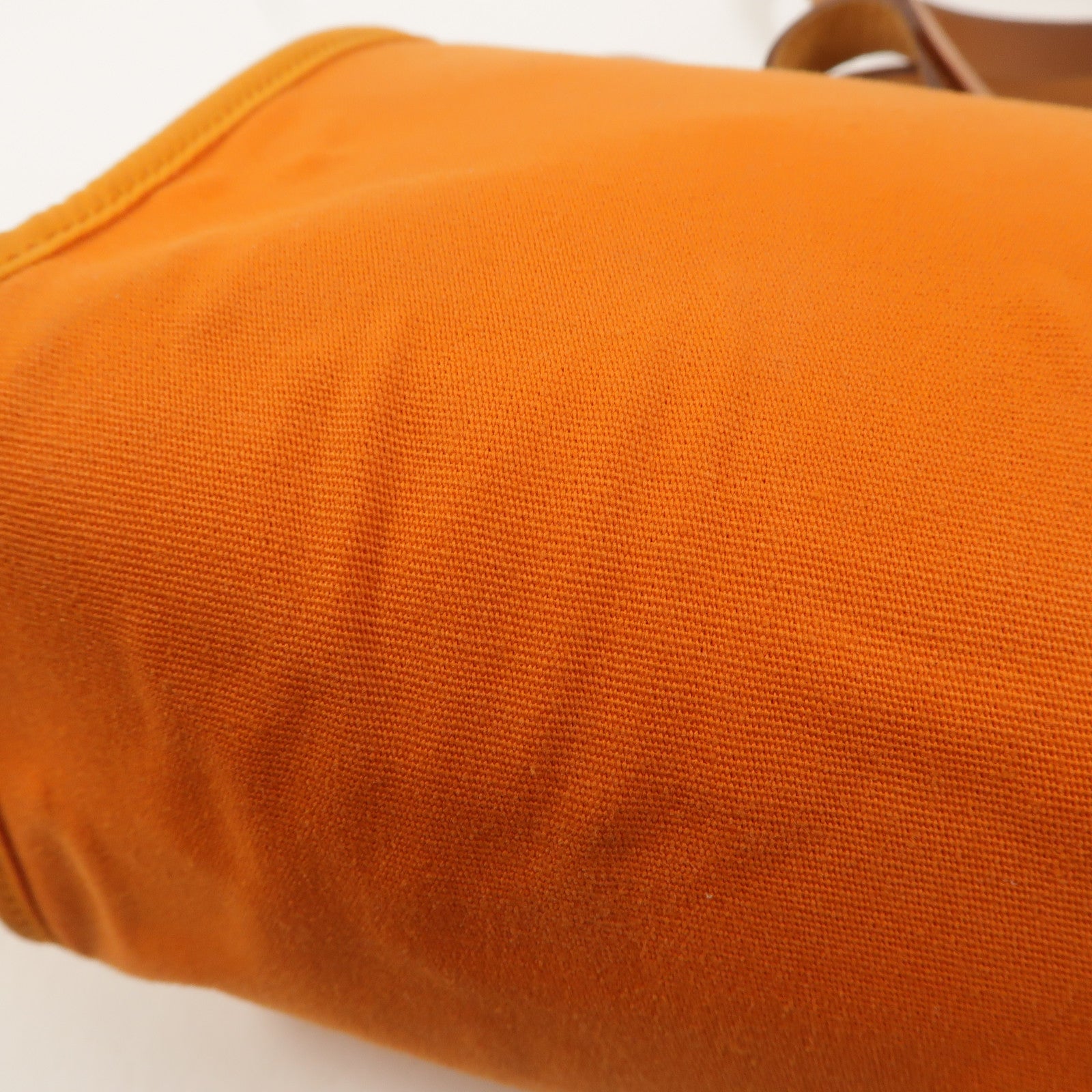 HERMES 帆布Herbag PM手挽肩背兩用袋Orange H