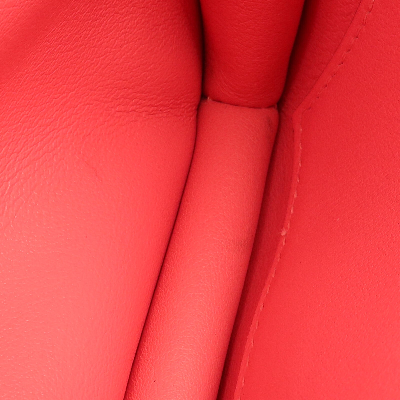 HERMES Swift皮革Mini Constance銀扣手挽肩背兩用袋Rose Azalee