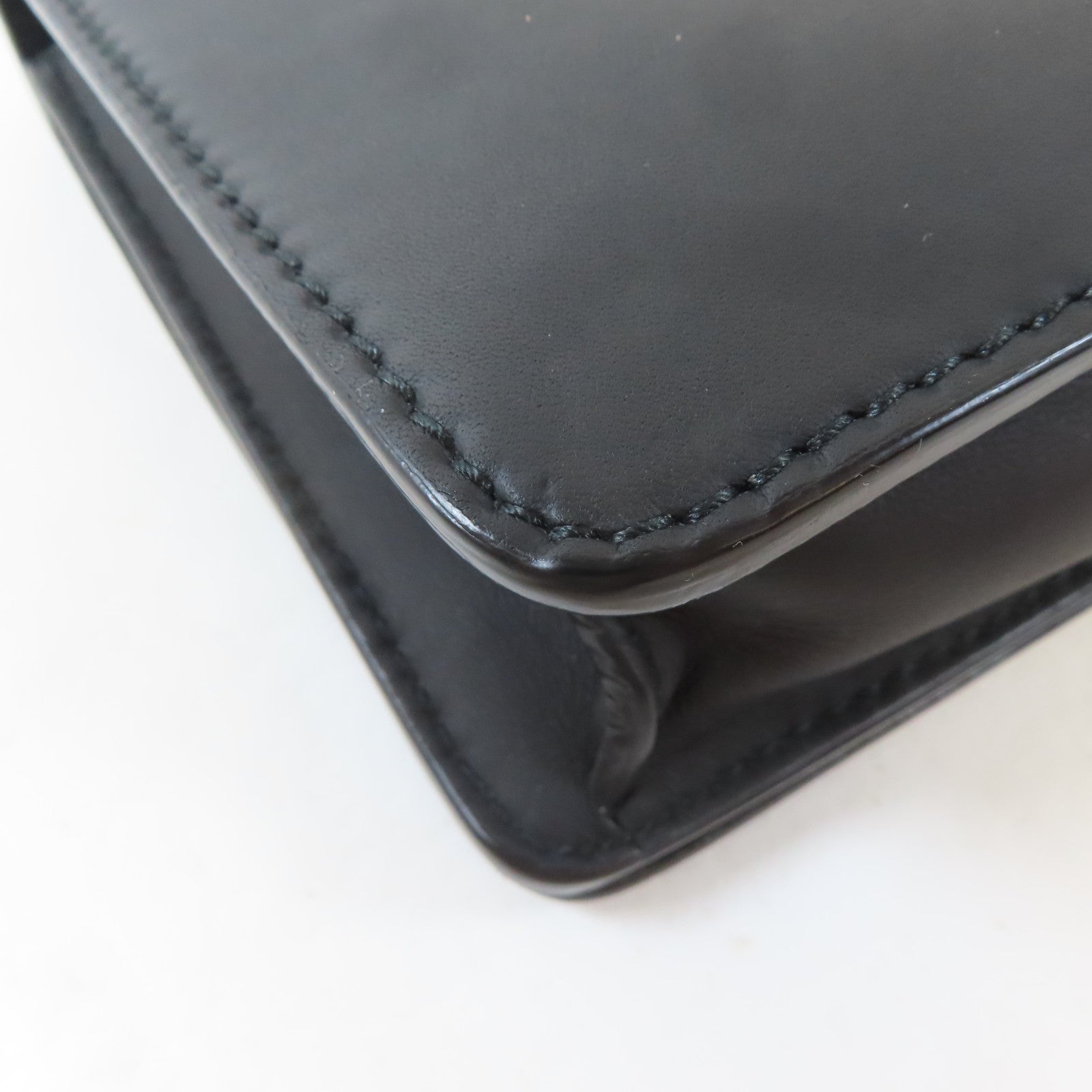 Dior 【激減優惠】牛皮皮革J'odior So Black鏈帶肩背袋黑色