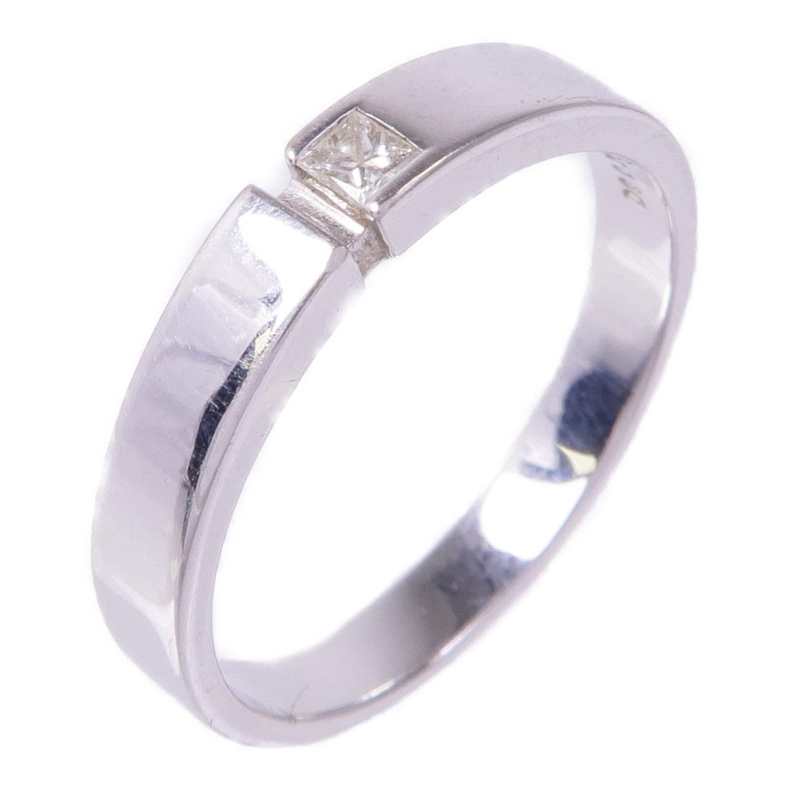 JEWELRY 【激減優惠】18K白金Diamond Ring鑽石戒指US#6.25