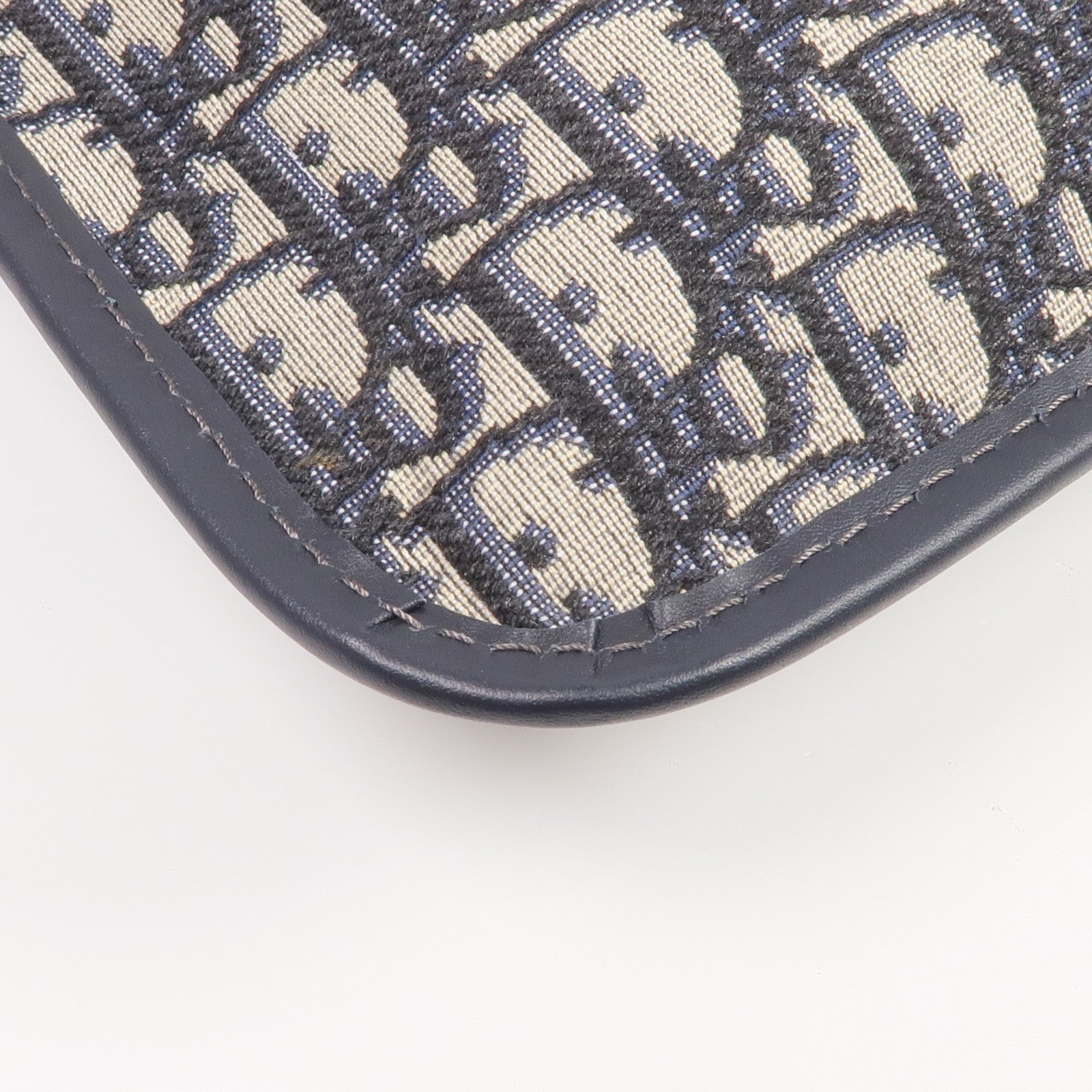 Dior 帆布Oblique Clutch Bag金扣手拿包