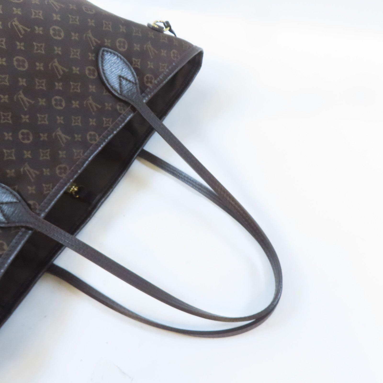 LOUIS VUITTON Monogram Idylle Neverfull MM金扣肩背袋啡色