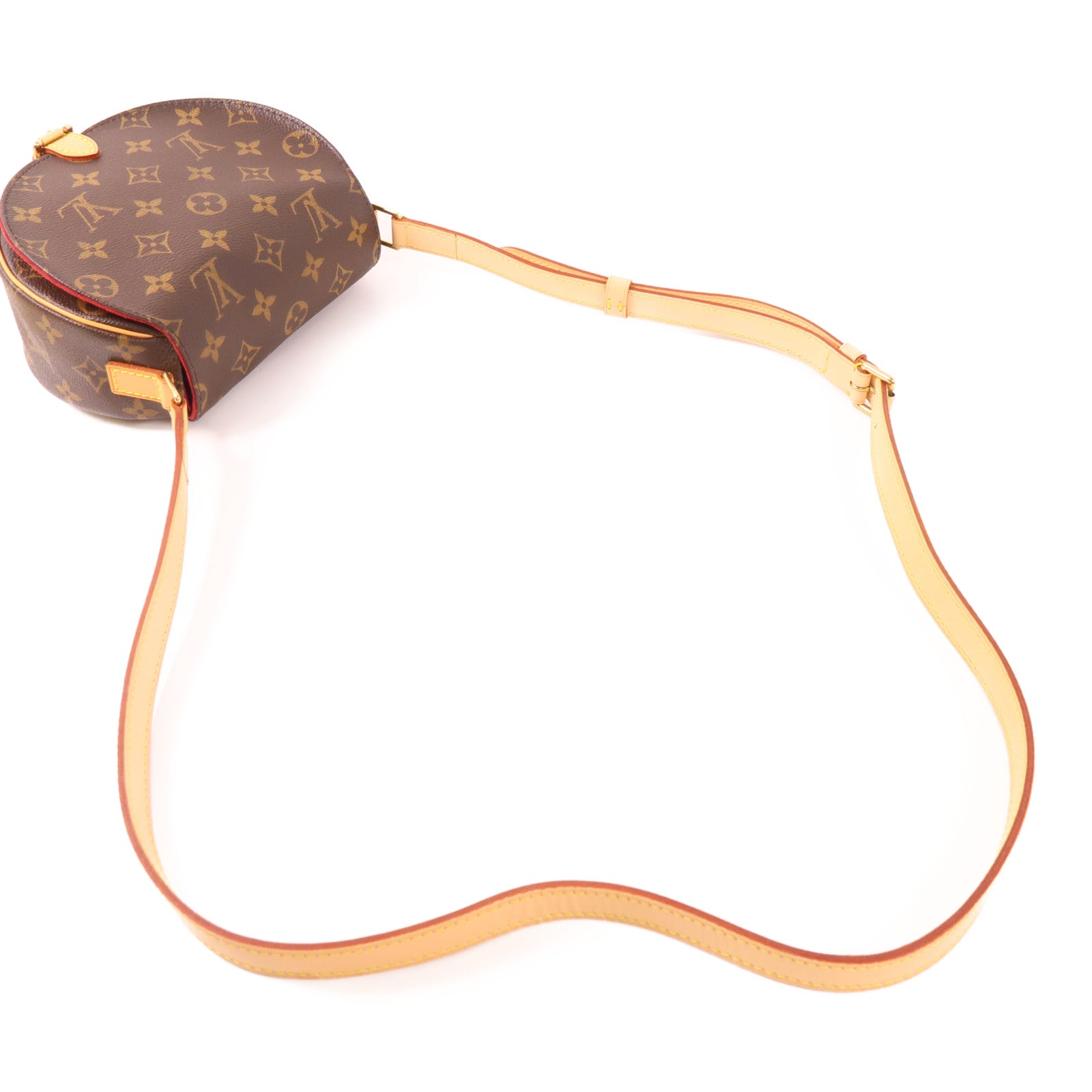 LOUIS VUITTON Monogram Tambourin金扣肩背袋
