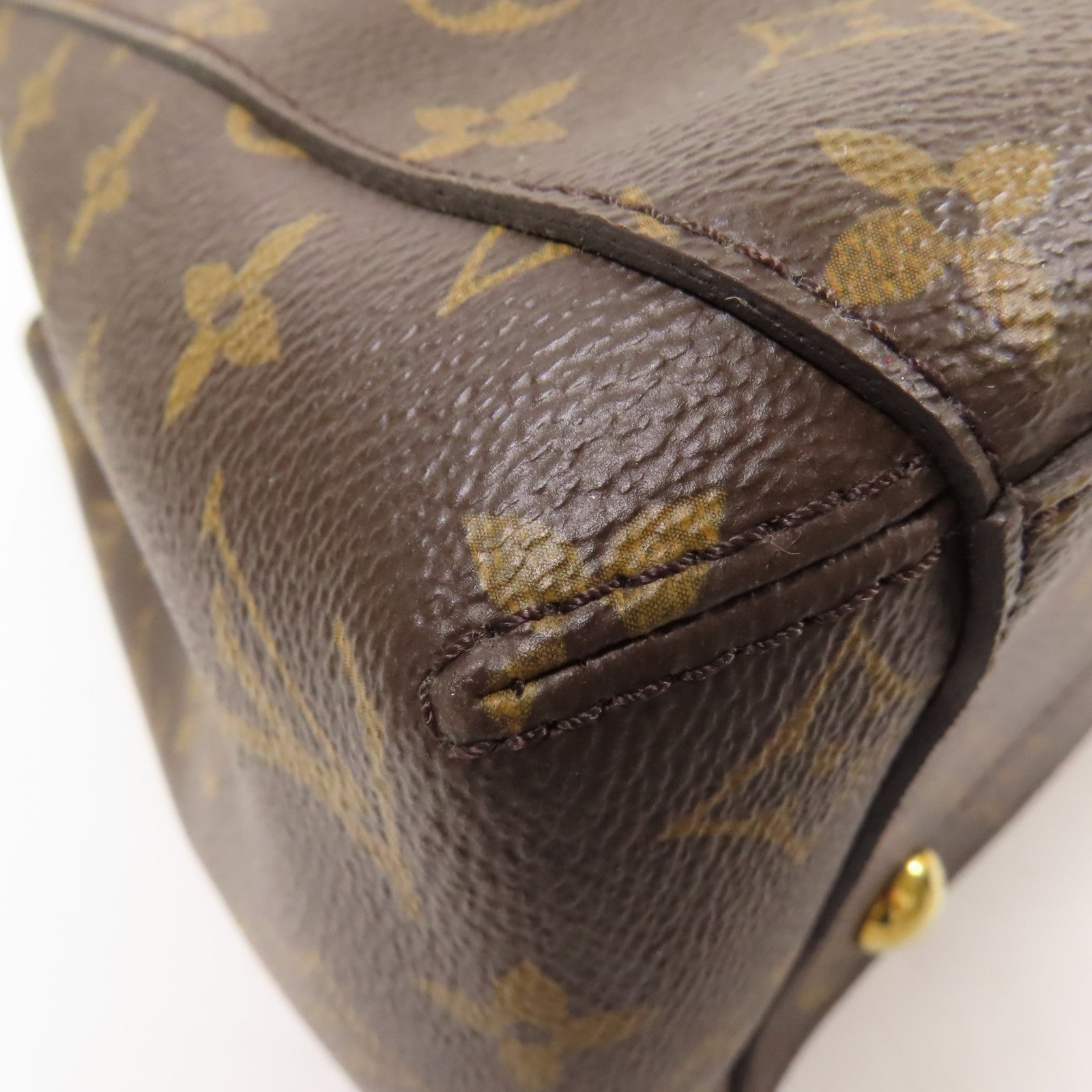 LOUIS VUITTON Monogram Montaigne MM金扣手挽肩背兩用袋