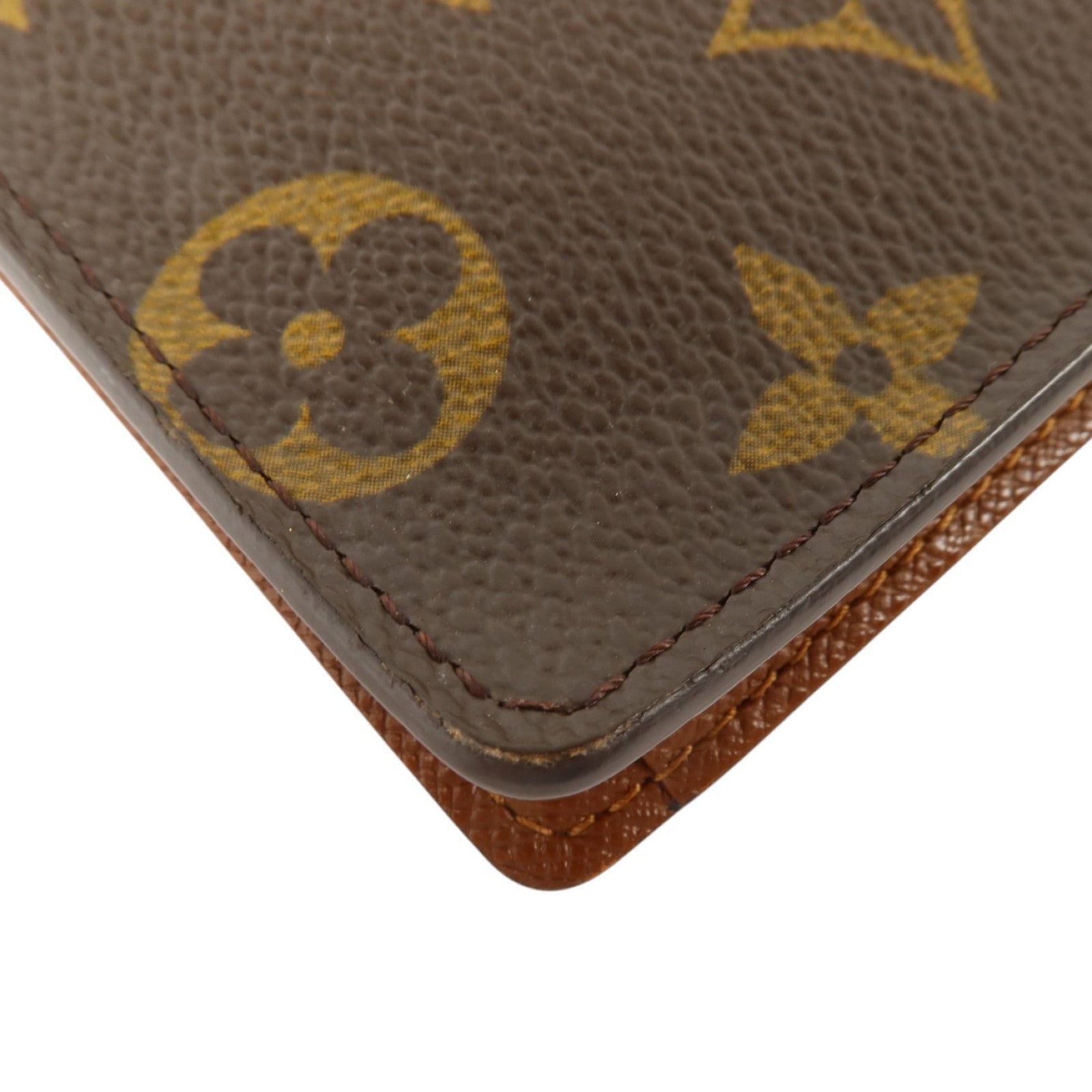 LOUIS VUITTON Monogram Porte Valeurs Organizer長錢包