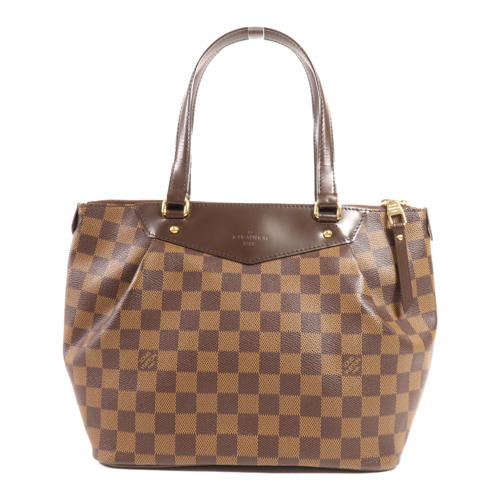 LOUIS VUITTON Damier Westminster PM金扣肩背袋